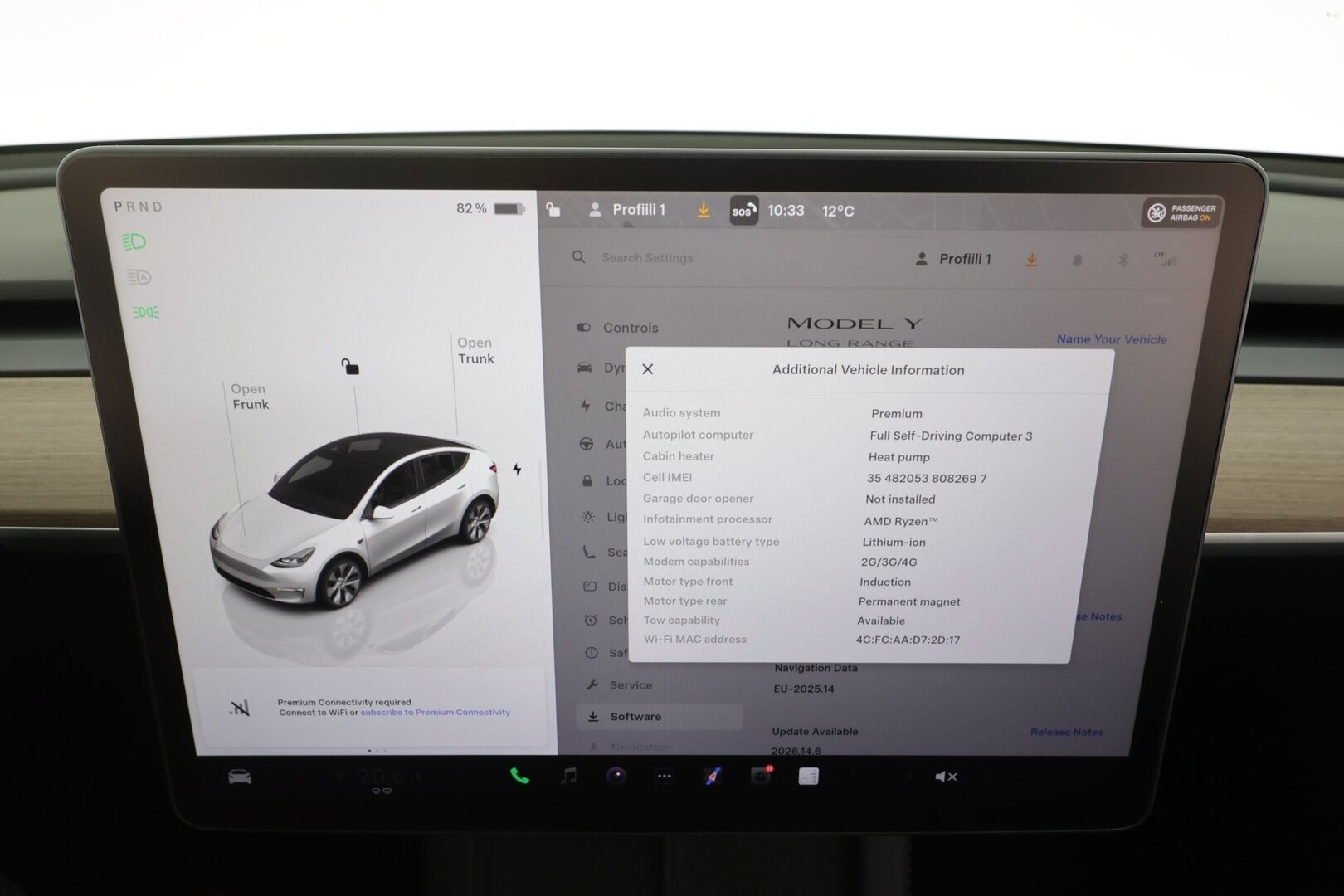 Tesla Model Y 2024 Long Range - | Koukku | ILP | Lasikatto | ACC | Matrix-LED | P.Kamera | Muistipenkki | Premium Audio | Navi | Kaistavahti | Keyless | Suomi-auto | 2x Latauskaapelit | Kahdet renkaat |