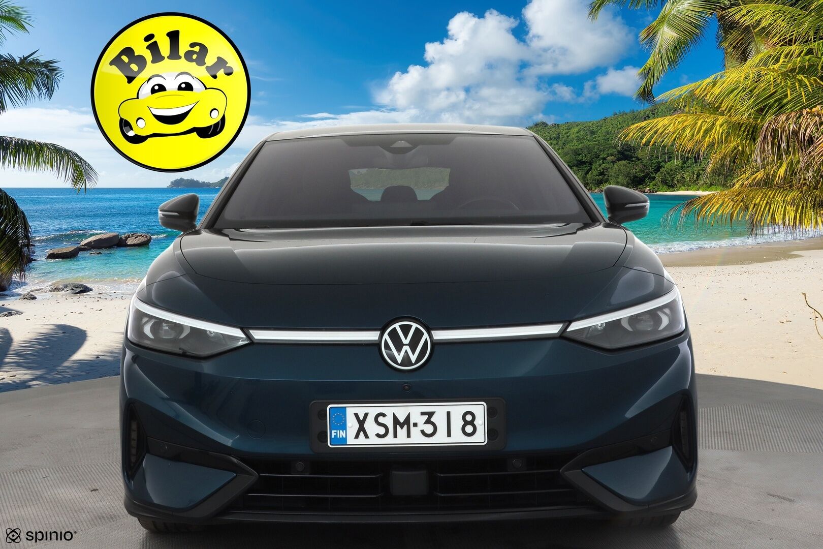 Volkswagen ID.7 2024 Pro Elegance 210 kW Akku 77 kWh - | ACC | ILP | Koukku | Muistipenkit hieronnalla | HUD | 360° | IQ.Light | Nahka-alcantara | Travel Assist | Ambient | 1-om suomiauto | ALV |