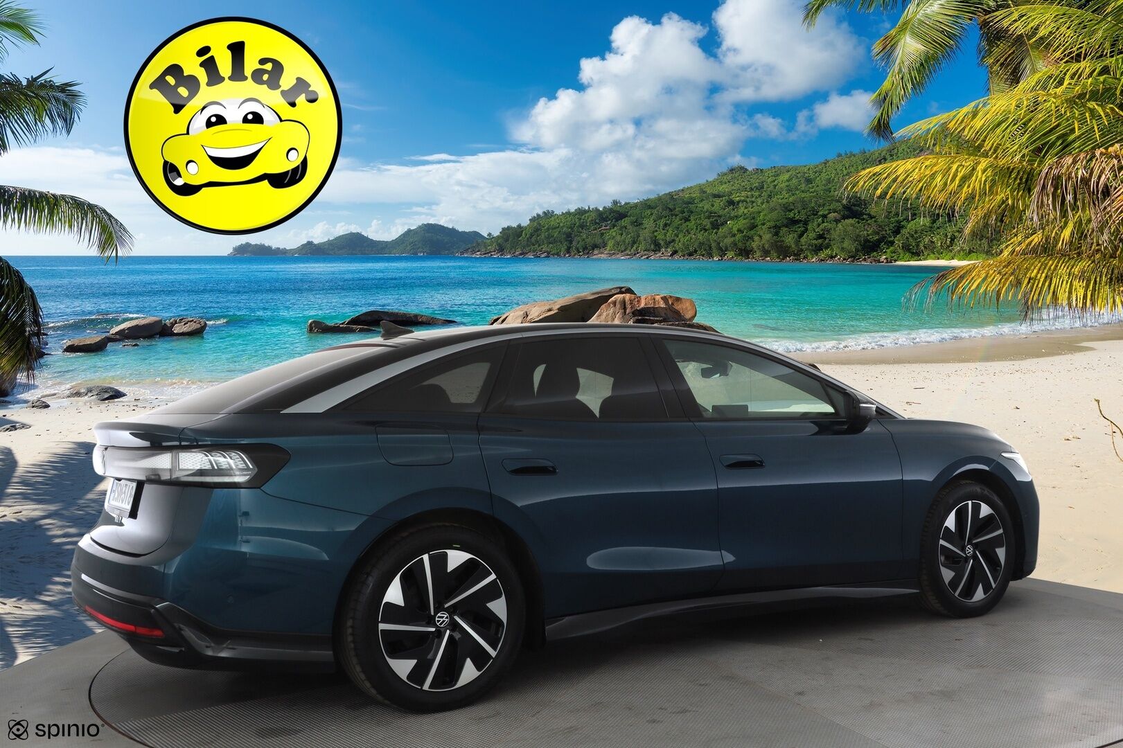 Volkswagen ID.7 2024 Pro Elegance 210 kW Akku 77 kWh - | ACC | ILP | Koukku | Muistipenkit hieronnalla | HUD | 360° | IQ.Light | Nahka-alcantara | Travel Assist | Ambient | 1-om suomiauto | ALV |