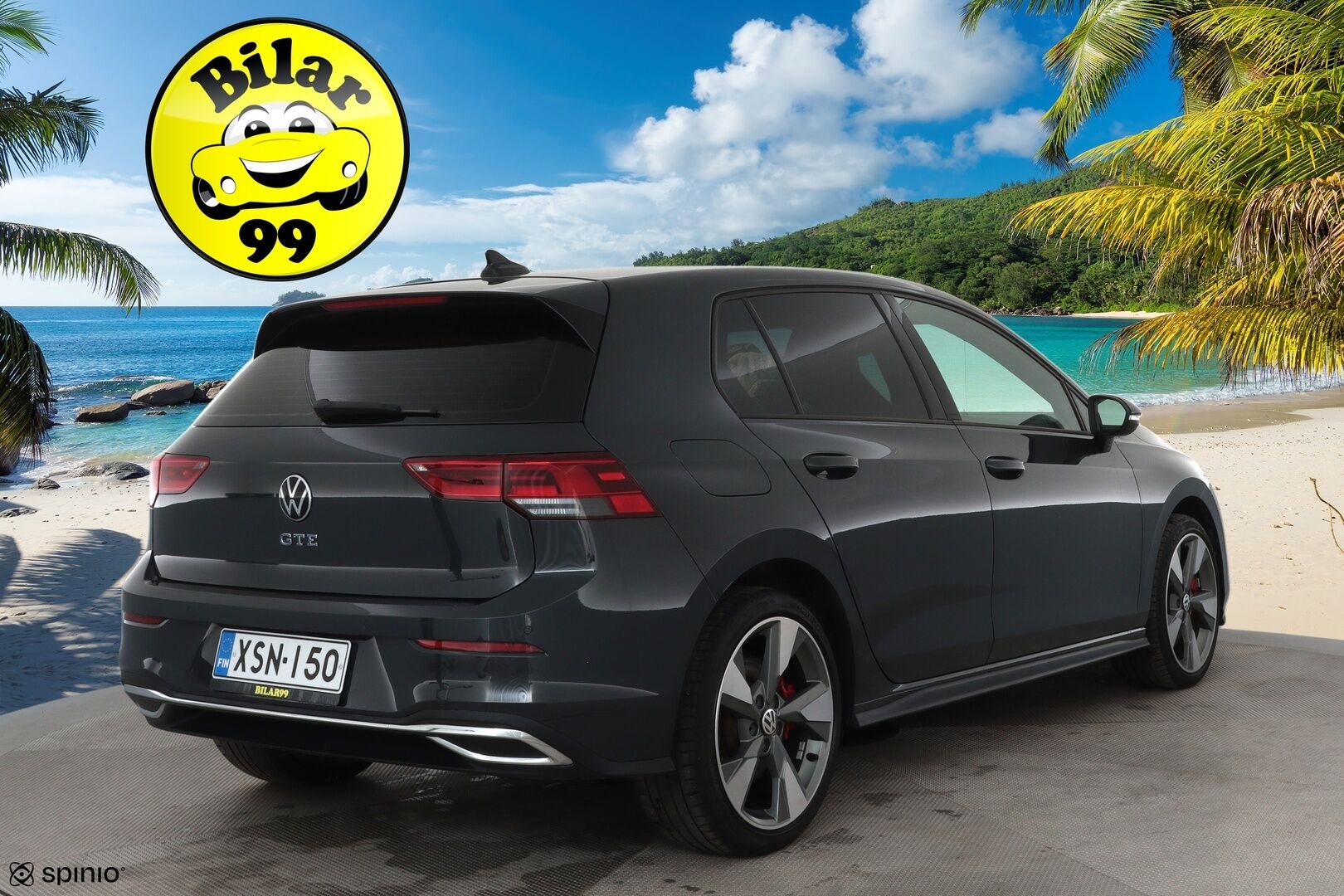 Volkswagen Golf 2021 1,4 GTE 180 kW DSG **HUD / Adapt.vakkari / IQ Light / P.tutkat / Sporttipenkit / Navi / Ratinlämmitin / Digimittaristo** - Kahdet renkaat aluvanteilla