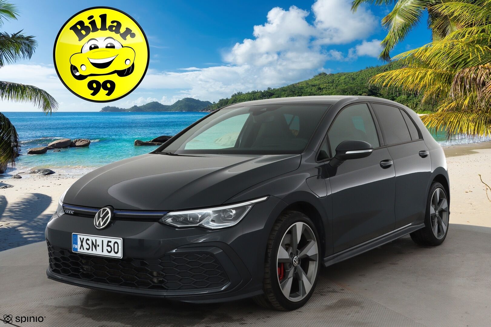 Volkswagen Golf 2021 1,4 GTE 180 kW DSG **HUD / Adapt.vakkari / IQ Light / P.tutkat / Sporttipenkit / Navi / Ratinlämmitin / Digimittaristo** - Kahdet renkaat aluvanteilla