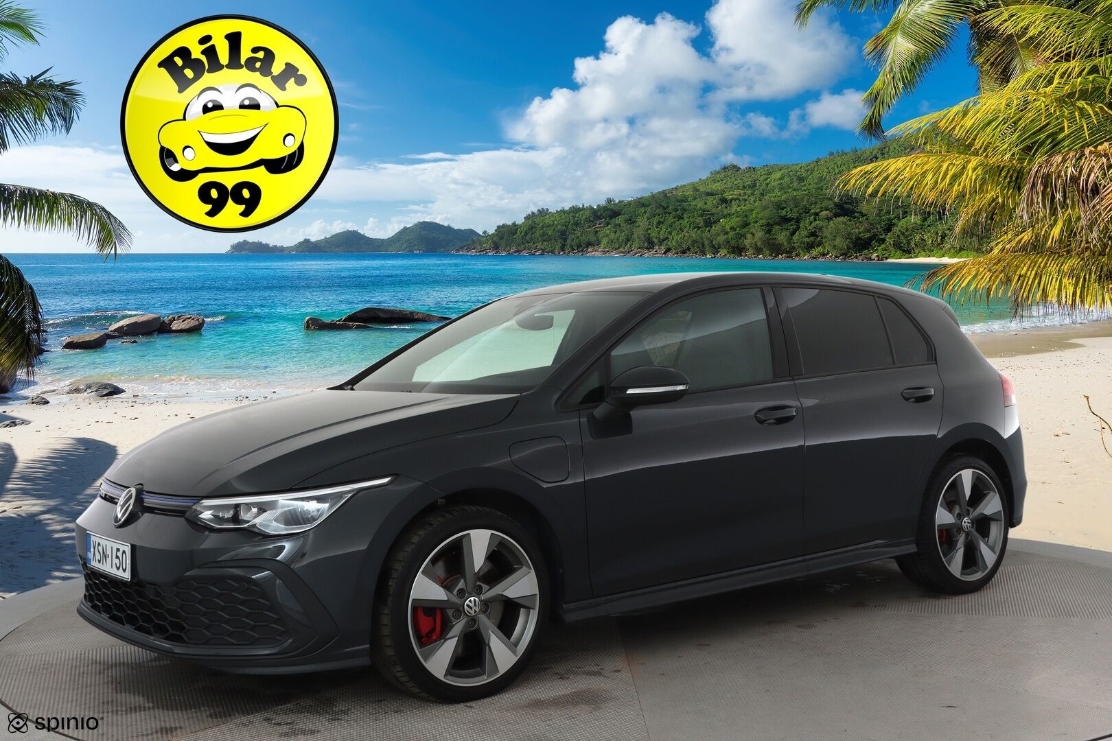 Volkswagen Golf 2021 1,4 GTE 180 kW DSG **HUD / Adapt.vakkari / IQ Light / P.tutkat / Sporttipenkit / Navi / Ratinlämmitin / Digimittaristo** - Kahdet renkaat aluvanteilla