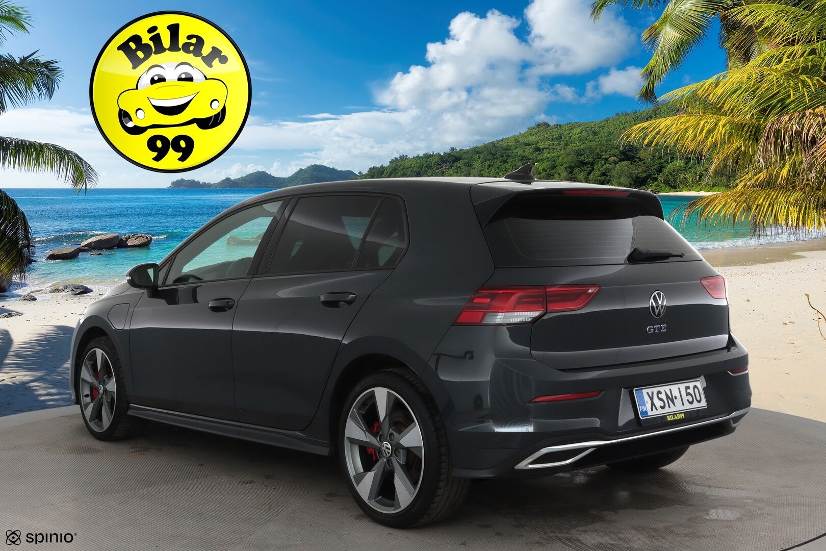 Volkswagen Golf 2021 1,4 GTE 180 kW DSG **HUD / Adapt.vakkari / IQ Light / P.tutkat / Sporttipenkit / Navi / Ratinlämmitin / Digimittaristo** - Kahdet renkaat aluvanteilla