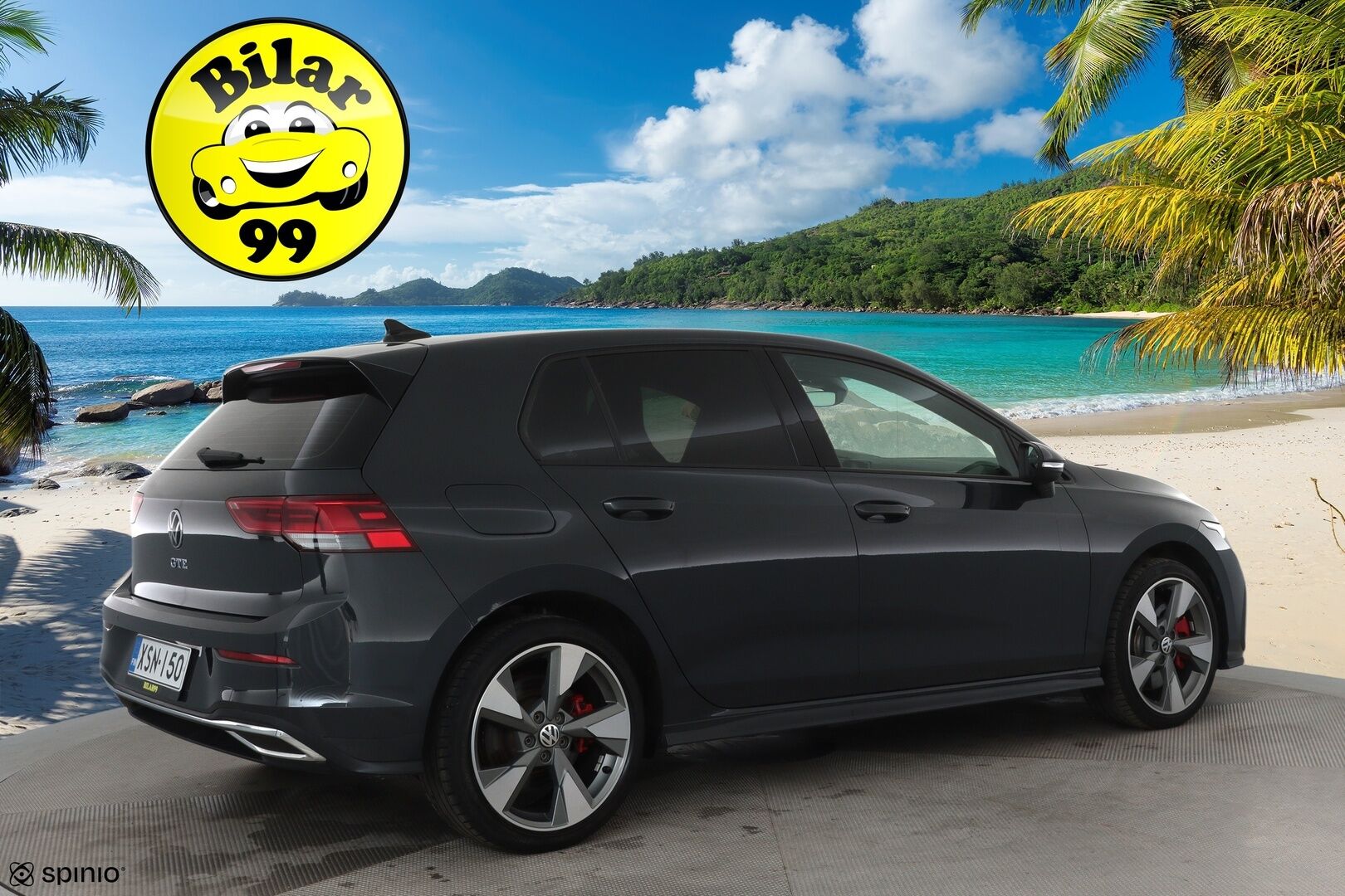 Volkswagen Golf 2021 1,4 GTE 180 kW DSG **HUD / Adapt.vakkari / IQ Light / P.tutkat / Sporttipenkit / Navi / Ratinlämmitin / Digimittaristo** - Kahdet renkaat aluvanteilla