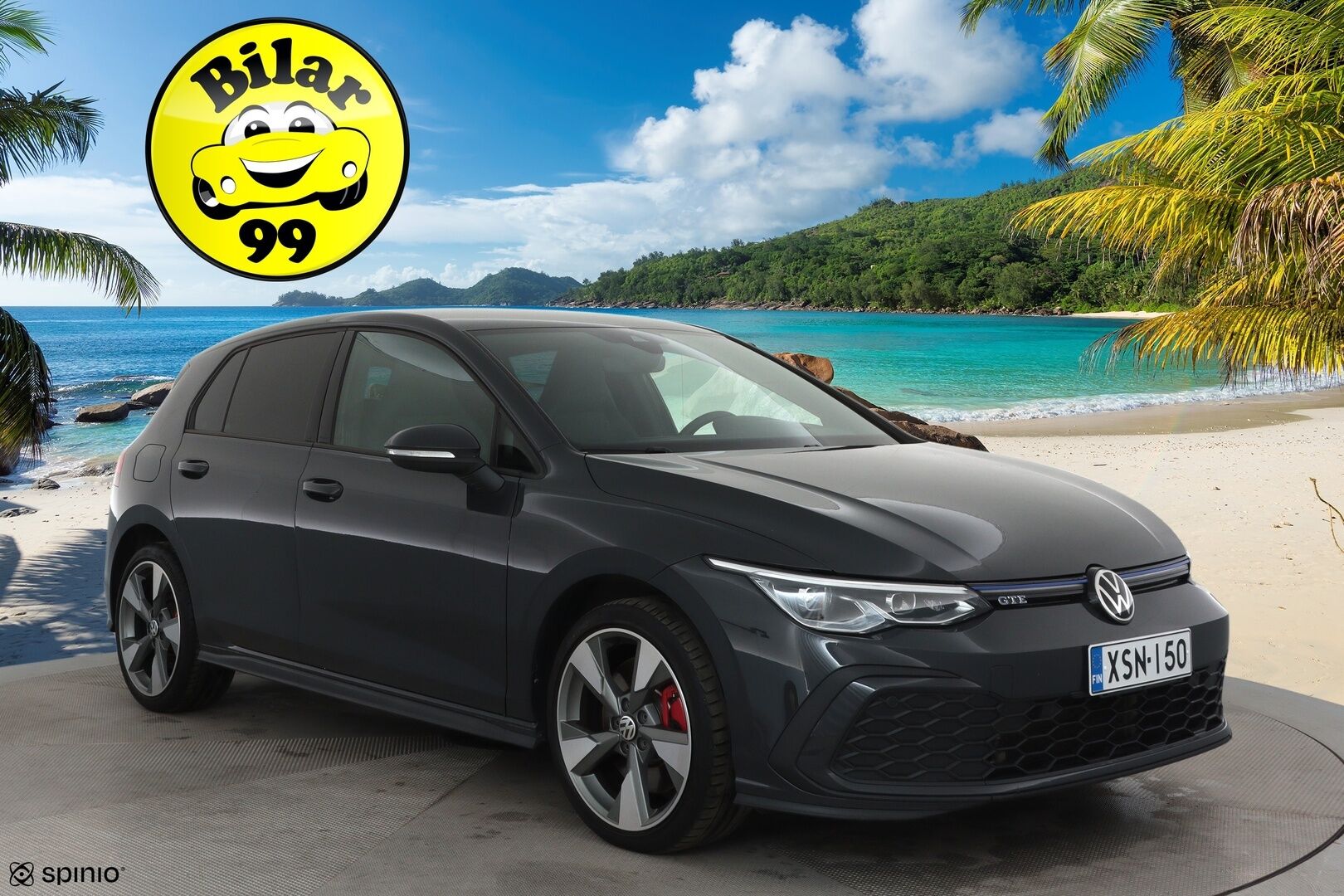 Volkswagen Golf 2021 1,4 GTE 180 kW DSG **HUD / Adapt.vakkari / IQ Light / P.tutkat / Sporttipenkit / Navi / Ratinlämmitin / Digimittaristo** - Kahdet renkaat aluvanteilla