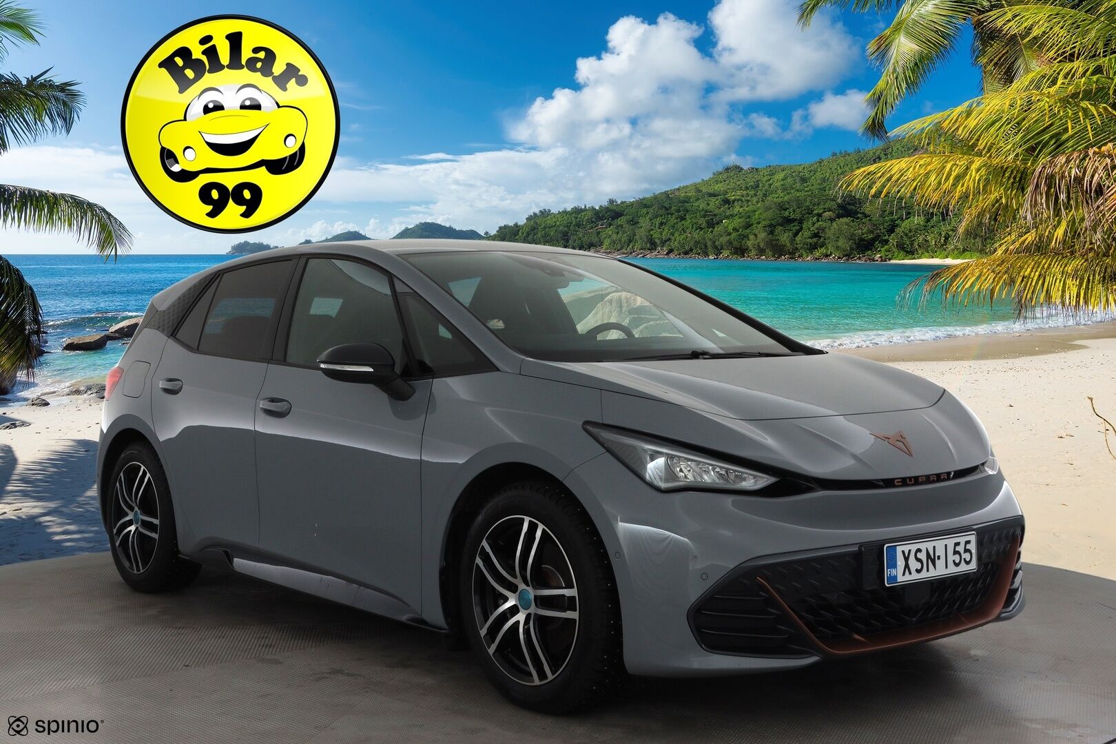 CUPRA Born 2023 150 kW * ILP / ACC / LED / P.kamera / Navi / Kaistavahti / Digimittaristo / Ambient-valot * - Kahdet renkaat / Merkkihuollettu! - HULLU BLACKWEEK KORKOTARJOUS 2,49%