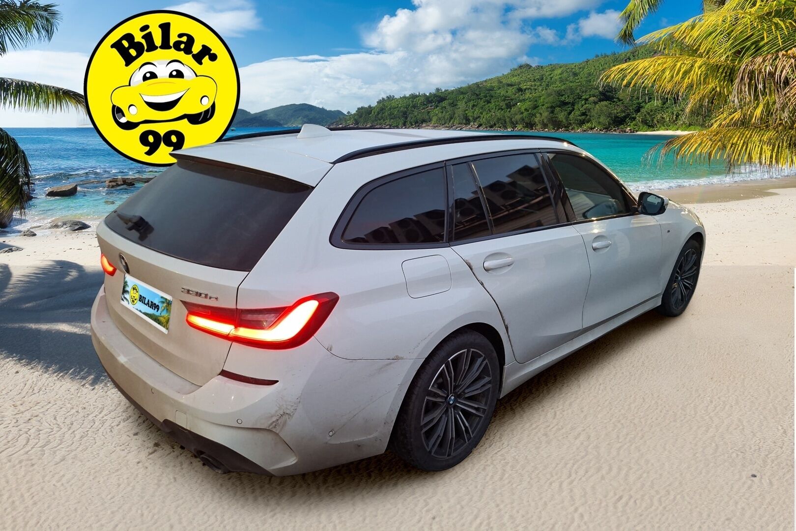 BMW 330 2021 330e xDrive Farmari (AC) 4ov 1998cm3 A - | M-Sport | P-Kamera | Vakkari | Hifi | Ambient | - KORKO VAIN 3,99 %
