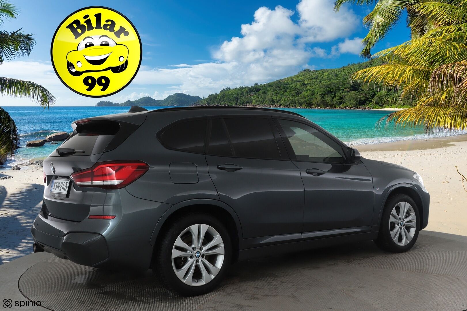 BMW X1 2021 F48 xDrive25e A Charged Edition M Sport *ACC / HUD / Hifi / P.kamera / Adapt.LED / Navi / Sporttinahat* - Akku kuntotarkastettu / Kahdet renkaat aluvanteilla