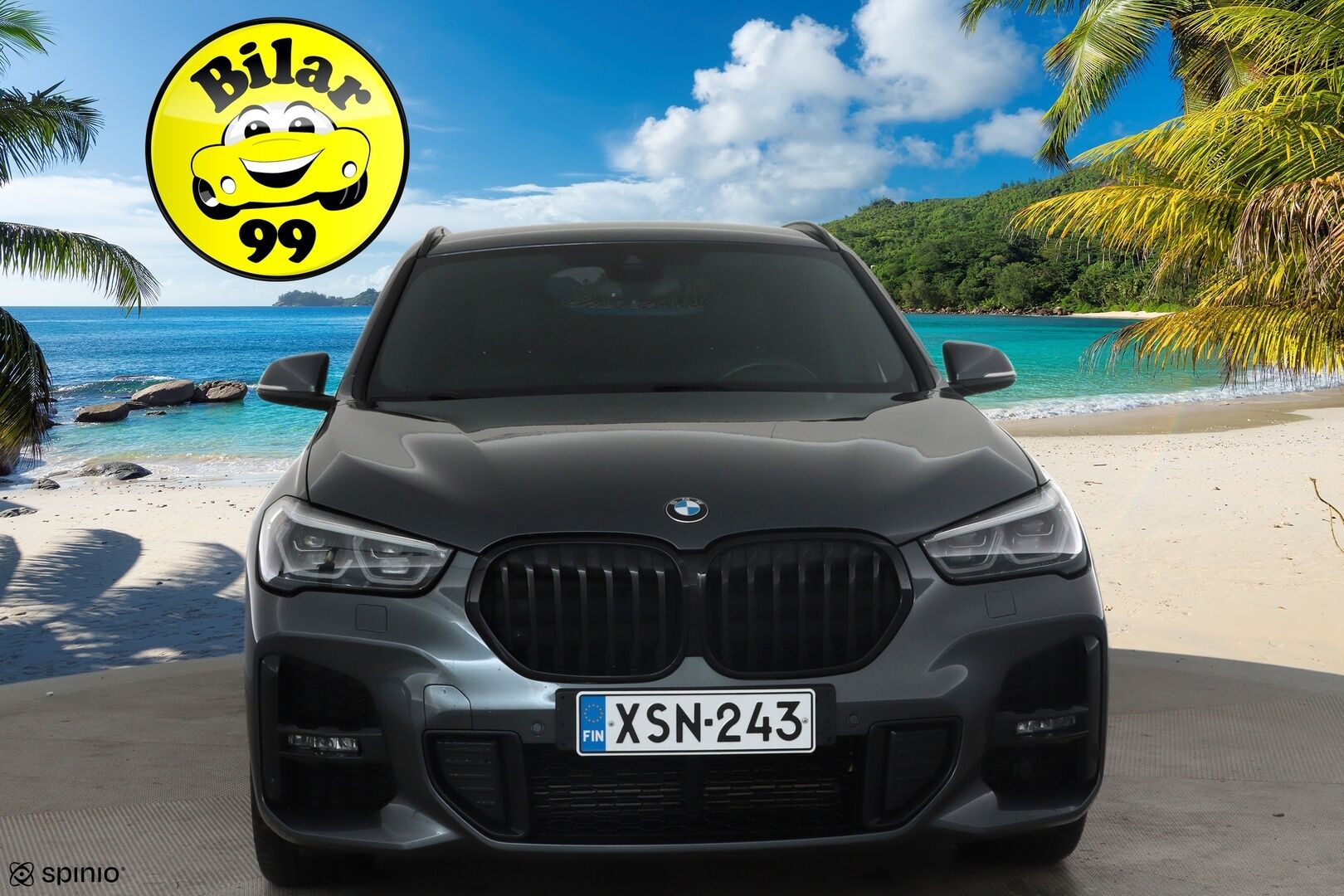 BMW X1 2021 F48 xDrive25e A Charged Edition M Sport *ACC / HUD / Hifi / P.kamera / Adapt.LED / Navi / Sporttinahat* - Akku kuntotarkastettu / Kahdet renkaat aluvanteilla