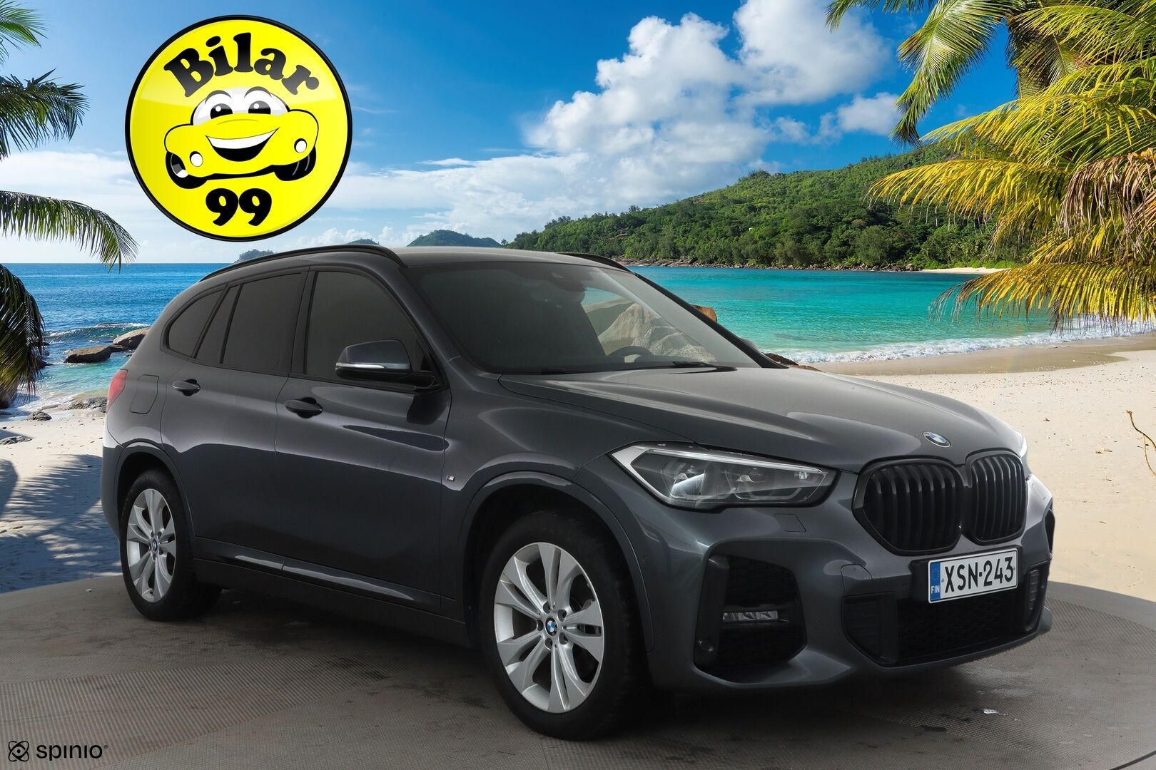 BMW X1 2021 F48 xDrive25e A Charged Edition M Sport *ACC / HUD / Hifi / P.kamera / Adapt.LED / Navi / Sporttinahat* - Akku kuntotarkastettu / Kahdet renkaat aluvanteilla