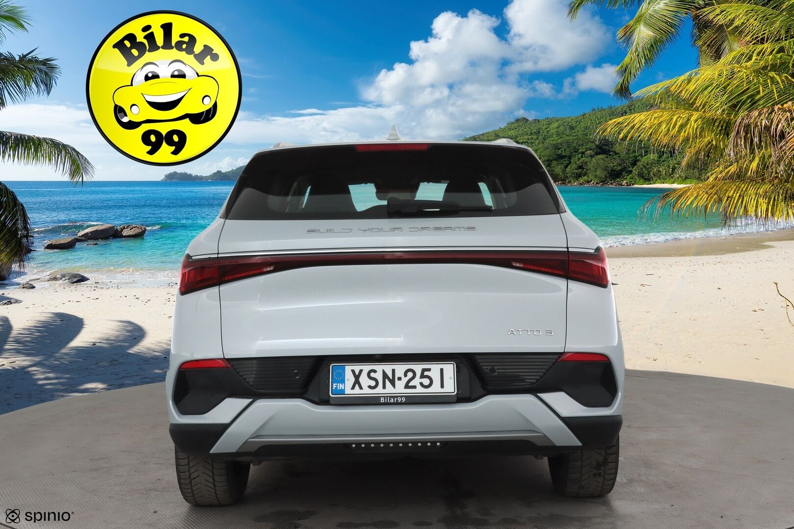 BYD Atto 3 2022 Design * ILP / Panorama / 360 / ACC / LED / Sähköpenkit / Navi / Kaistavahti / Keyless * - 2x Latauskaapelit / Kahet renkaat aluvanteilla - HULLUT AVAJAISHULINAT KORKOTARJOUS 3,29 %