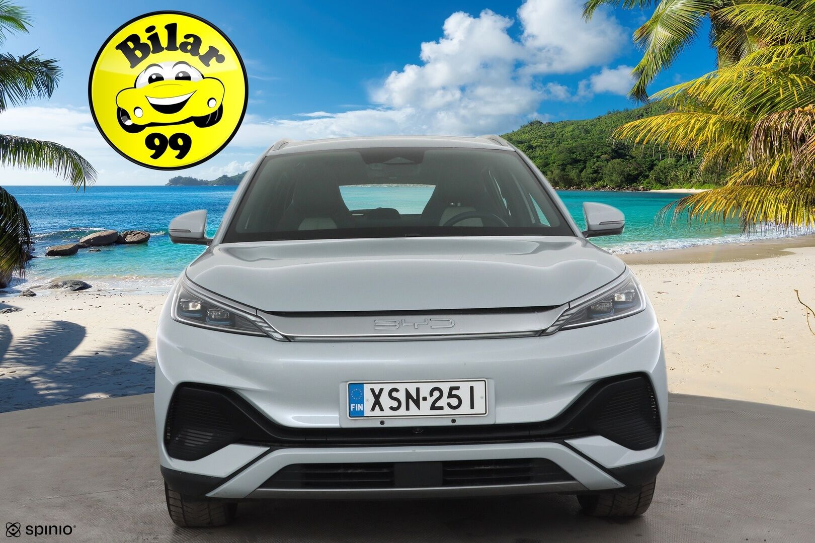 BYD Atto 3 2022 Design * ILP / Panorama / 360 / ACC / LED / Sähköpenkit / Navi / Kaistavahti / Keyless * - 2x Latauskaapelit / Kahet renkaat aluvanteilla - HULLUT AVAJAISHULINAT KORKOTARJOUS 3,29 %