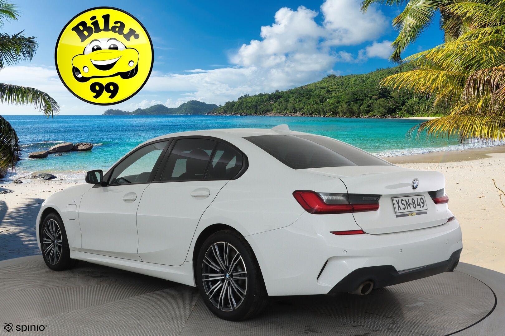 BMW 330E 2020 G20 Sedan 330e A Charged Edition M Sport **Vakkari / Sporttipenkit / P.tutkat / Digimittaristo / Nahka-Alcantara** - Kahdet renkaat aluvanteilla