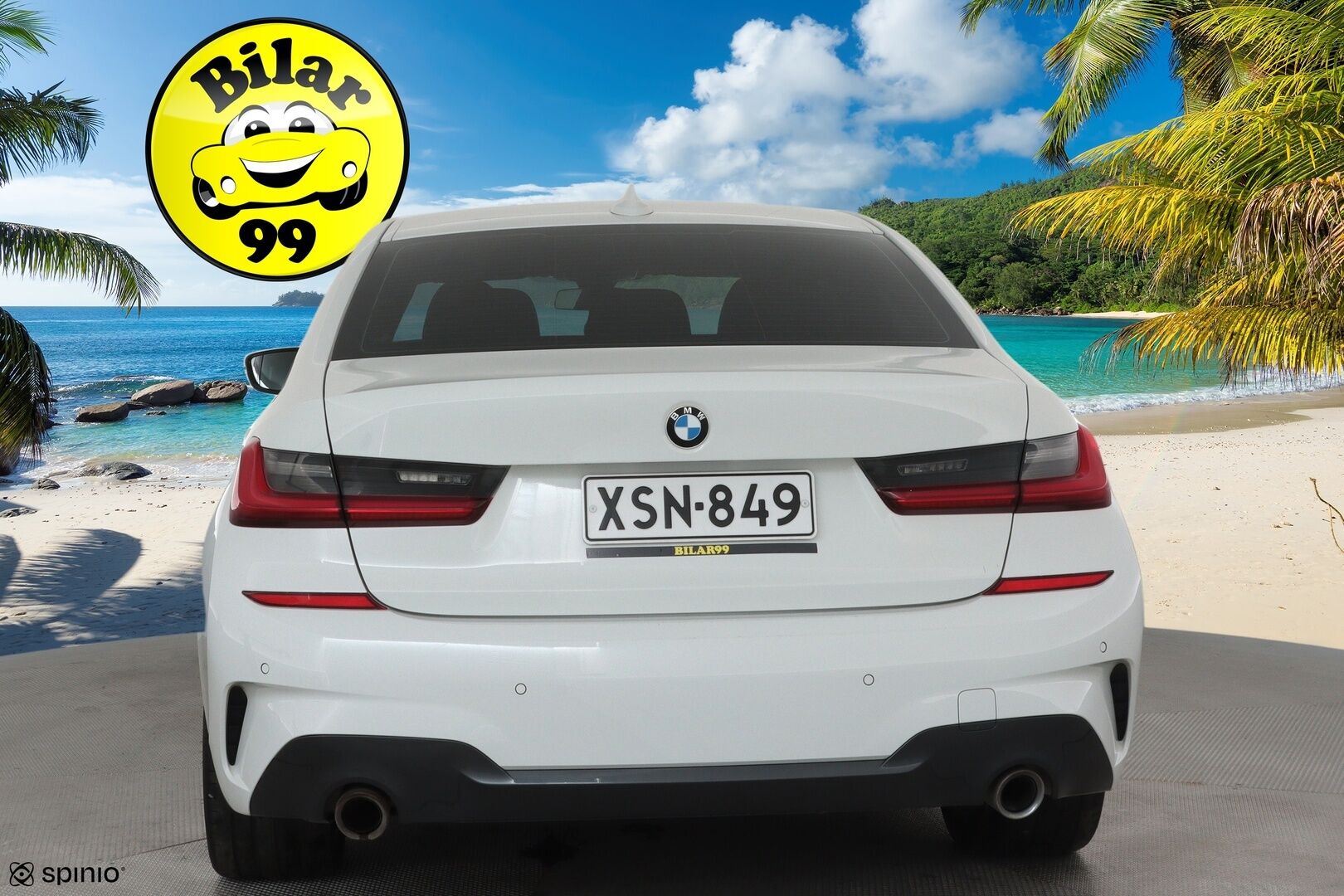 BMW 330E 2020 G20 Sedan 330e A Charged Edition M Sport **Vakkari / Sporttipenkit / P.tutkat / Digimittaristo / Nahka-Alcantara** - Kahdet renkaat aluvanteilla