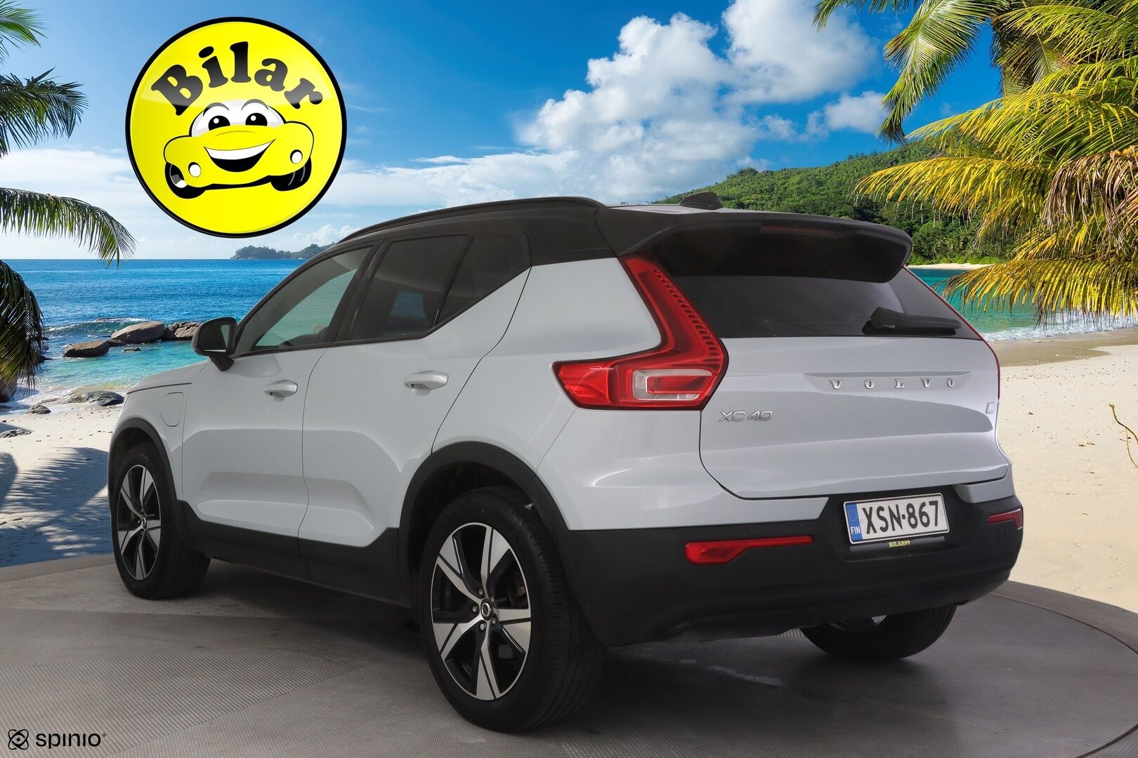 Volvo XC40 2022 T5 Recharge TwE R-Design aut - | R-Design | Pilot Assist | P.kamera | Full-LED | KeyLessGo | VOC | Sportpenkit | SENSUS | Apple&Android | Sähk.takaluukku | SOH 90% |