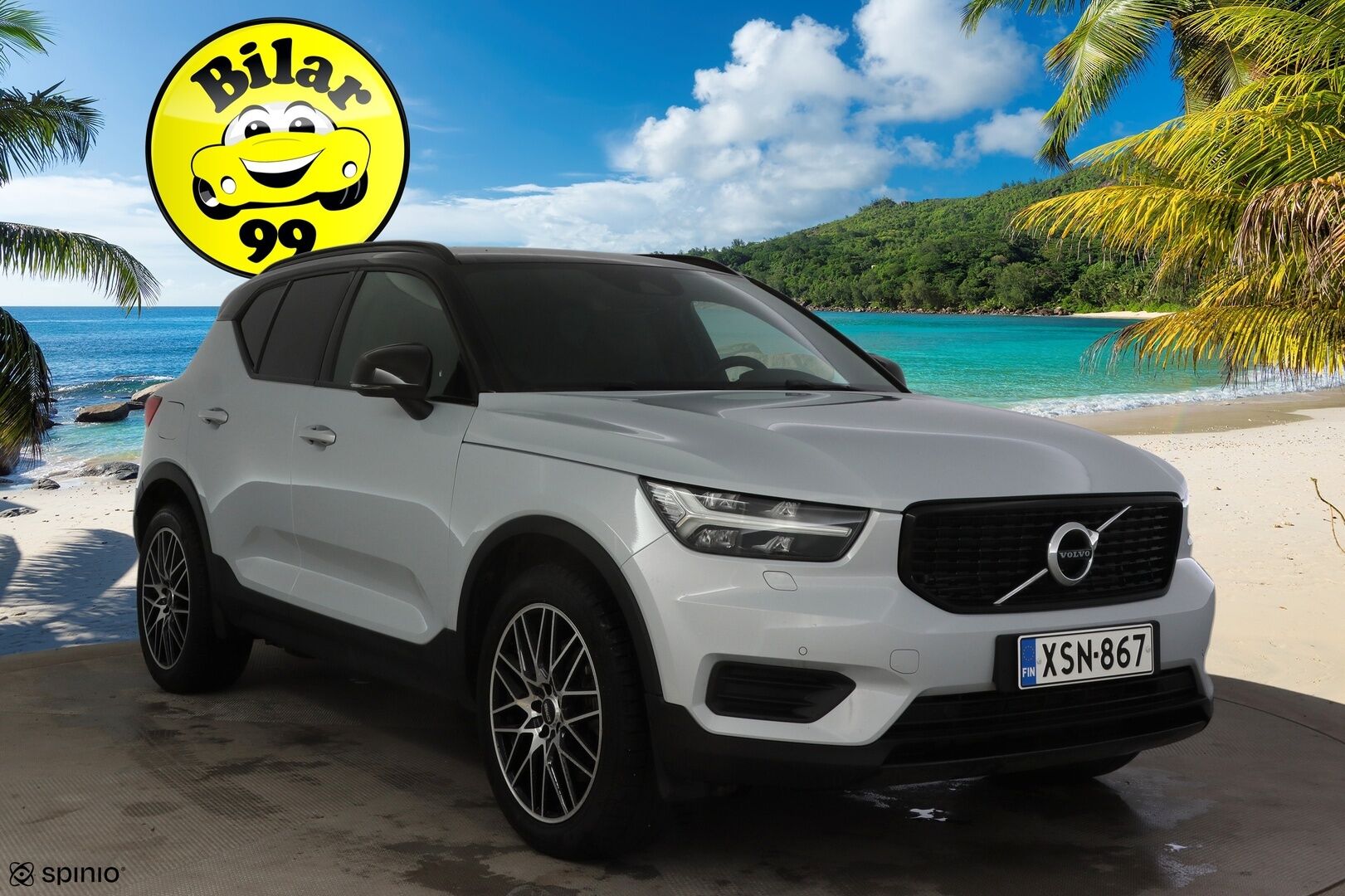 Volvo XC40 2022 T5 Recharge TwE R-Design aut - | Todella pienet kilsat! | Adapt.Vakkari | Sporttipenkit | Peruutuskamera | KeylessGo | Sähköluukku
