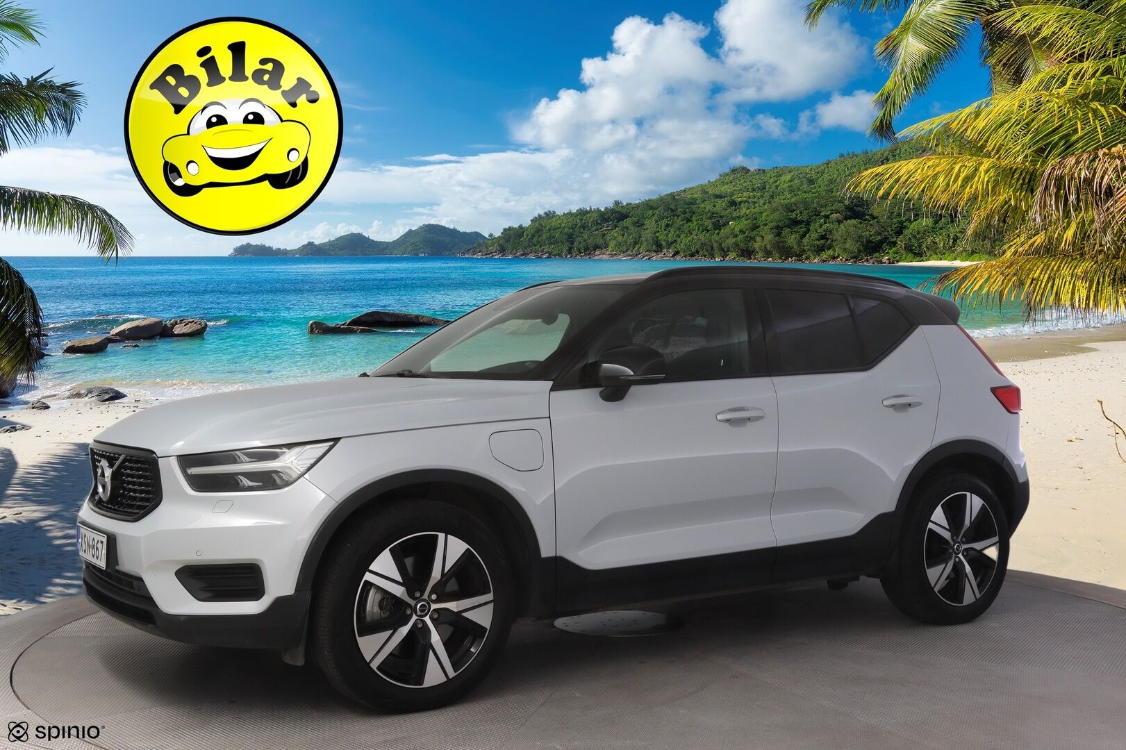Volvo XC40 2022 T5 Recharge TwE R-Design aut - | R-Design | Pilot Assist | P.kamera | Full-LED | KeyLessGo | VOC | Sportpenkit | SENSUS | Apple&Android | Sähk.takaluukku | SOH 90% |