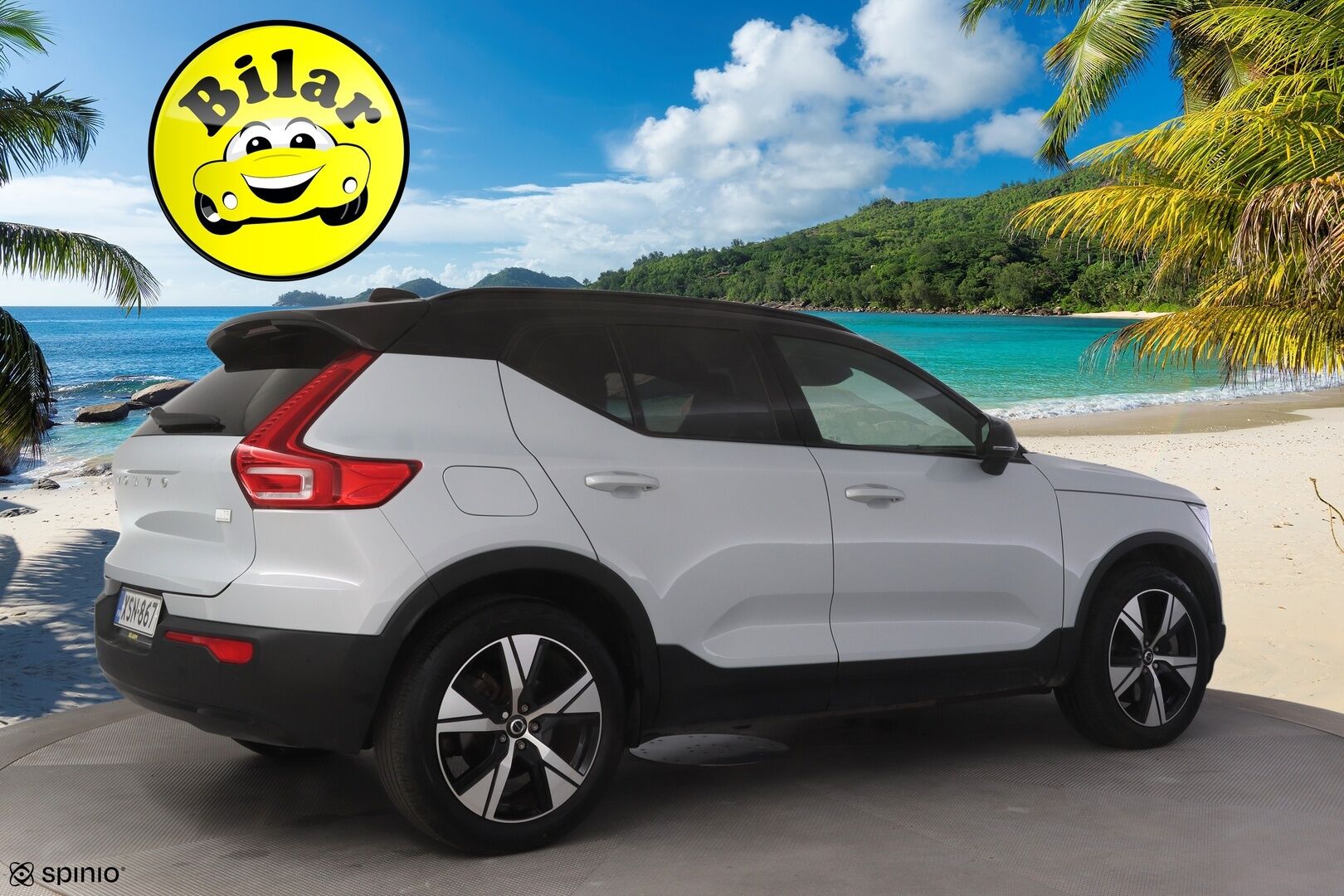 Volvo XC40 2022 T5 Recharge TwE R-Design aut - | R-Design | Pilot Assist | P.kamera | Full-LED | KeyLessGo | VOC | Sportpenkit | SENSUS | Apple&Android | Sähk.takaluukku | SOH 90% |