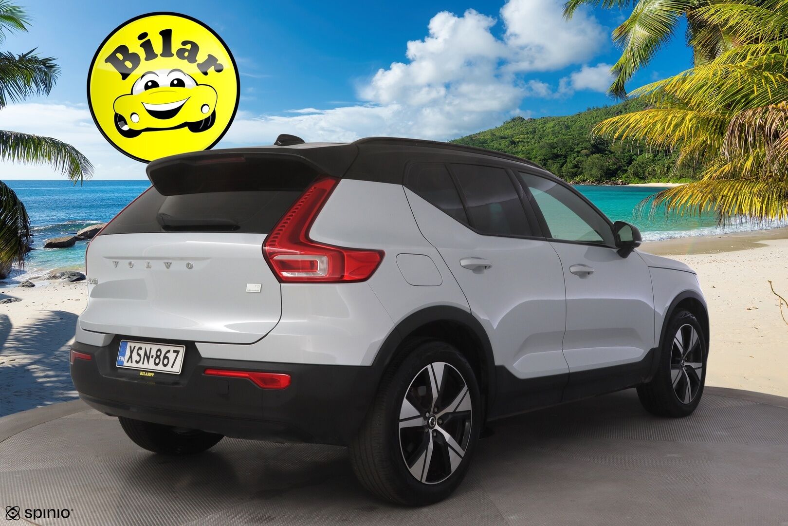 Volvo XC40 2022 T5 Recharge TwE R-Design aut - | R-Design | Pilot Assist | P.kamera | Full-LED | KeyLessGo | VOC | Sportpenkit | SENSUS | Apple&Android | Sähk.takaluukku | SOH 90% |