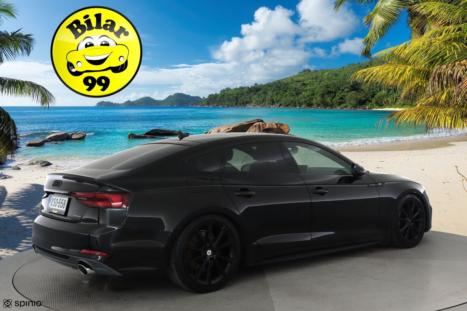 Audi A5 2018 Sportback 2,0 TFSI 185 kW quattro S tronic S-line **Webasto / Koukku / Adapt.Vakkari / LED / P.Tutkat / Sporttipenkit** - 3,99 % KORKOTARJOUS TÄHÄN AUTOON - Kahdet Renkaat