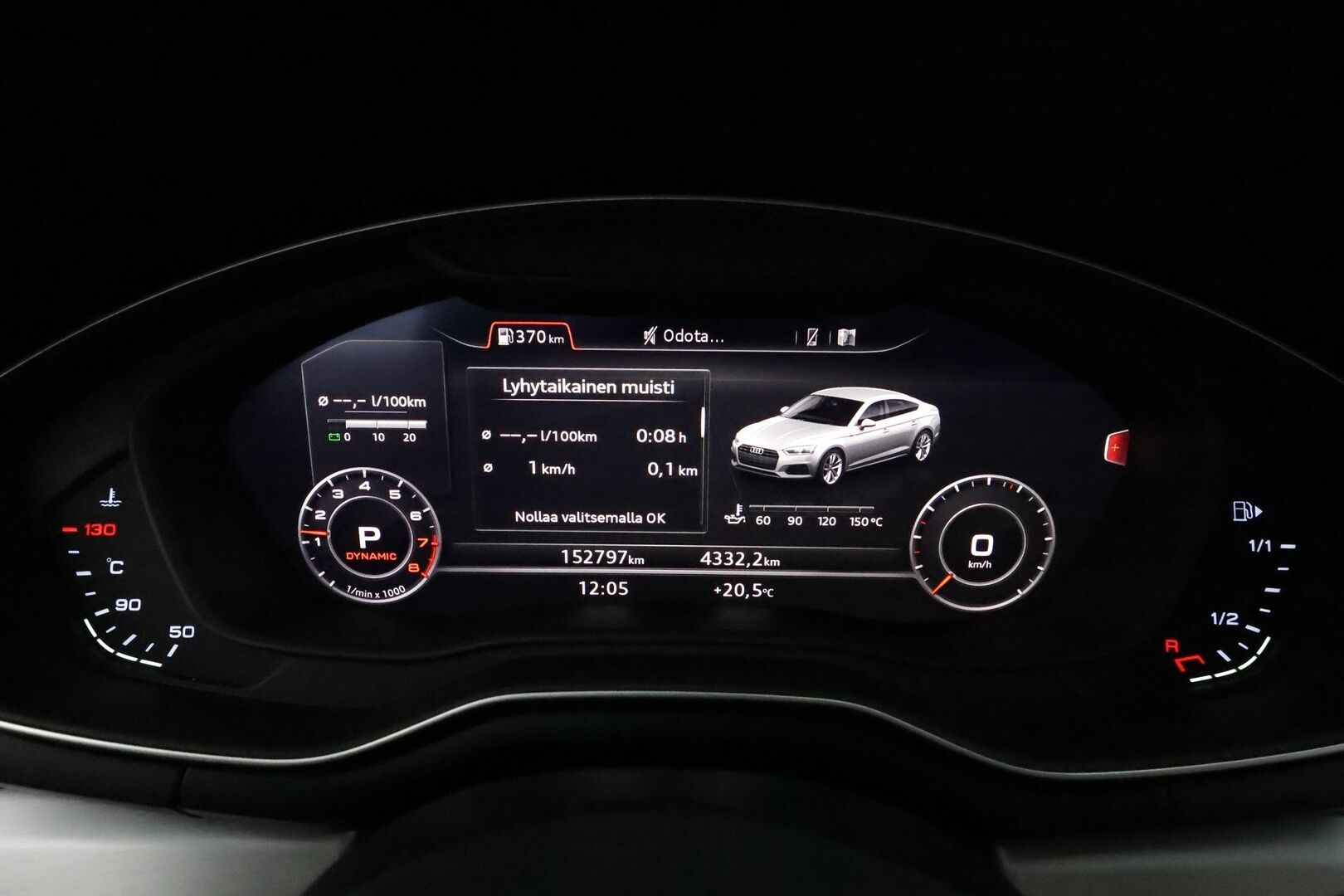 Audi A5 2018 Sportback 2,0 TFSI 185 kW quattro S tronic S-line **Webasto / Koukku / Adapt.Vakkari / LED / P.Tutkat / Sporttipenkit** - 3,99 % KORKOTARJOUS TÄHÄN AUTOON - Kahdet Renkaat