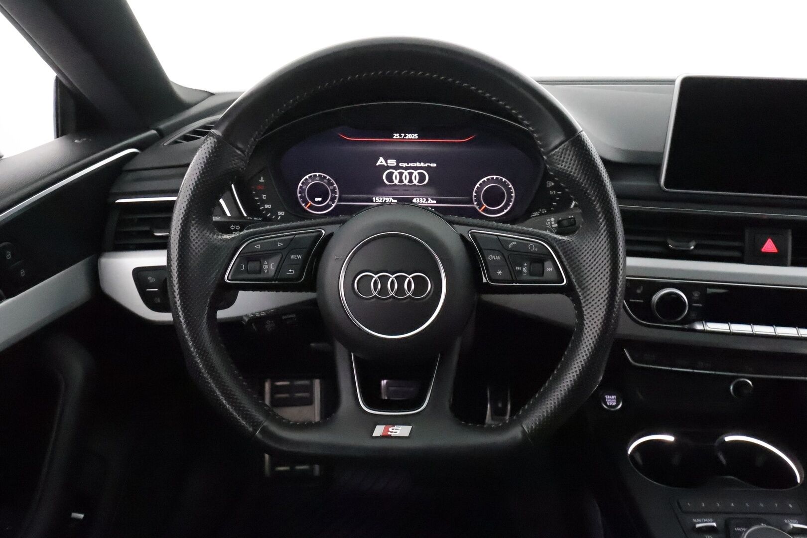 Audi A5 2018 Sportback 2,0 TFSI 185 kW quattro S tronic S-line **Webasto / Koukku / Adapt.Vakkari / LED / P.Tutkat / Sporttipenkit** - 3,99 % KORKOTARJOUS TÄHÄN AUTOON - Kahdet Renkaat