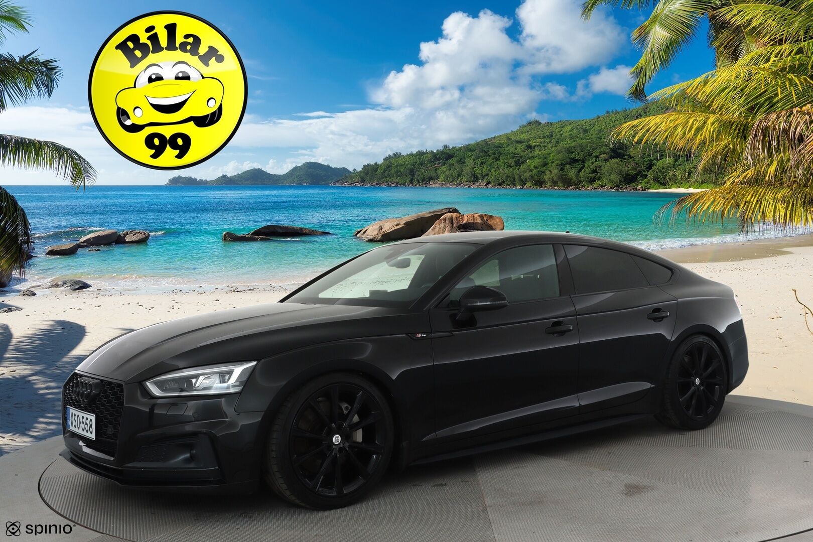Audi A5 2018 Sportback 2,0 TFSI 185 kW quattro S tronic S-line **Webasto / Koukku / Adapt.Vakkari / LED / P.Tutkat / Sporttipenkit** - 3,99 % KORKOTARJOUS TÄHÄN AUTOON - Kahdet Renkaat