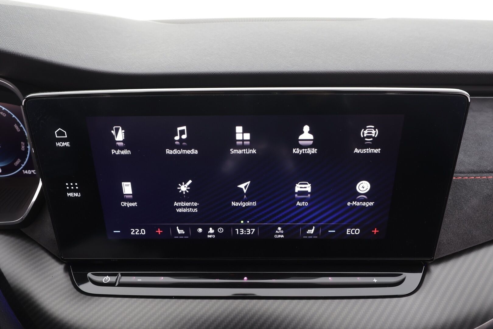 Skoda Octavia 2021 1,4 TSI PHEV RS iV DSG * ACC / Webasto / Skoda Crystal Matrix-LED / P.kamera / Hierovat Muistipenkit / Apple&Android * - Kahdet Renkaat / Koti & Kauppalaturi - HULLUT AVAJAISHULINAT KORKOTARJOUS 3,29 %