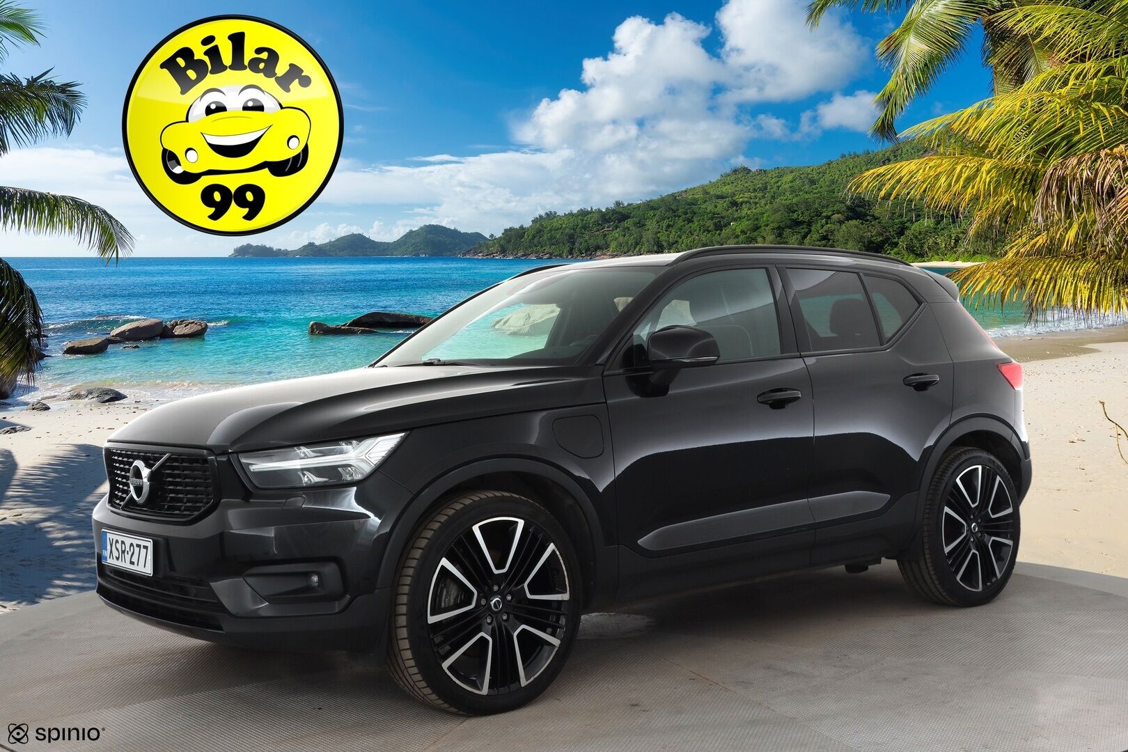 Volvo XC40 2021 T4 TwE R-Design aut * ACC / Webasto / P.kamera / Muistipenkki / H&K / Koukku / BLIS / Keyless / Sähköluukku * - Kahdet renkaat aluvanteilla / Merkkihuollettu