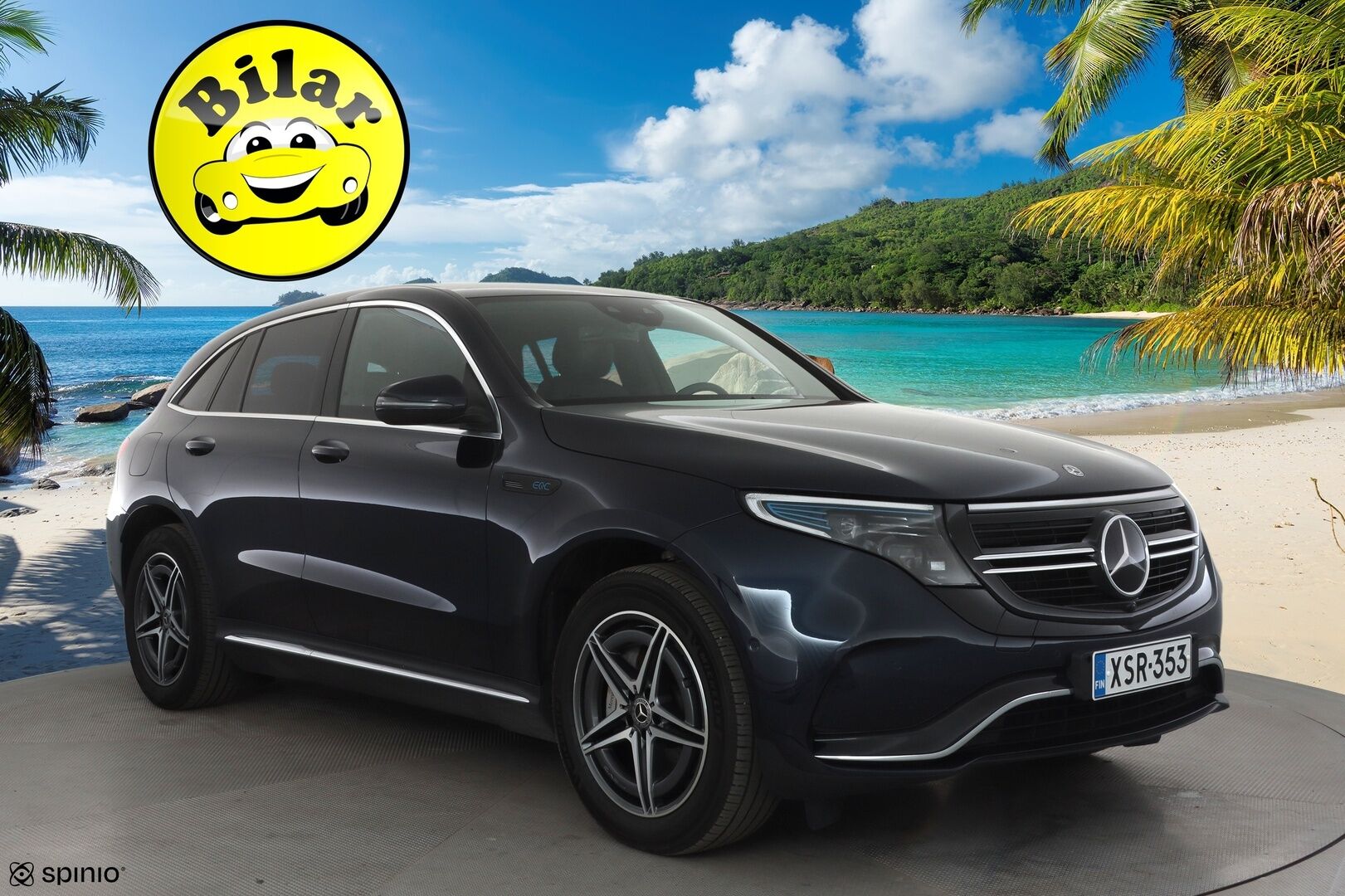 Mercedes-Benz EQC 2020 400 4Matic Edition AMG - | Distronic | Lisälämmitin | Koukku | Burmester | HUD | Osasähköt  Widescreen | LED | Lasikattoluukku | Ilmastoidut&Hierovat Sporttinahat | P.Kamera | Kahdet Renkaat |