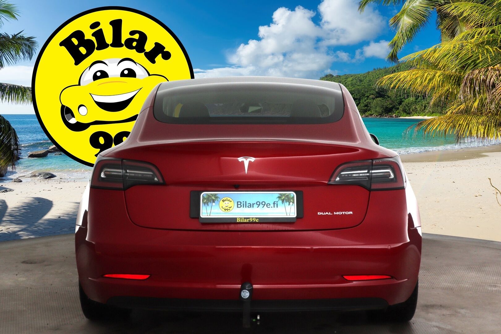 TESLA MODEL 3 2020 Long-Range Dual Motor AWD - Autopilot | Vetokoukku | Premium Audio | Lasikatto | Nahkasisusta 