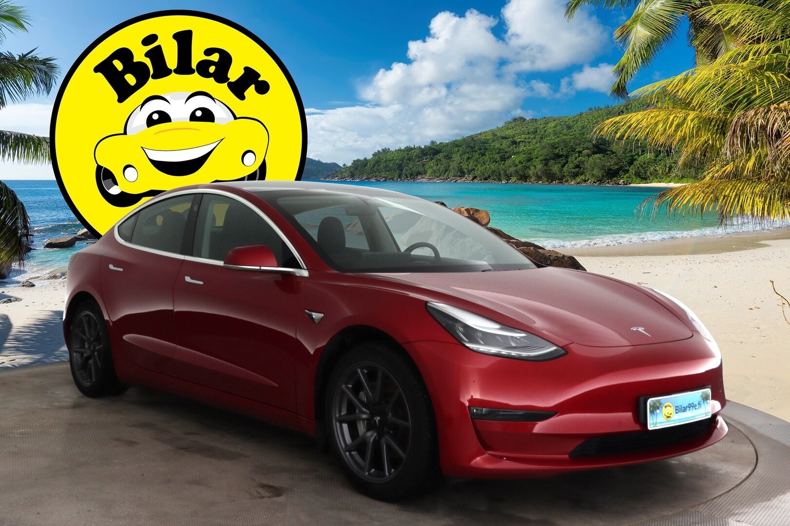 TESLA MODEL 3 2020 Long-Range Dual Motor AWD - Autopilot | Vetokoukku | Premium Audio | Lasikatto | Nahkasisusta 