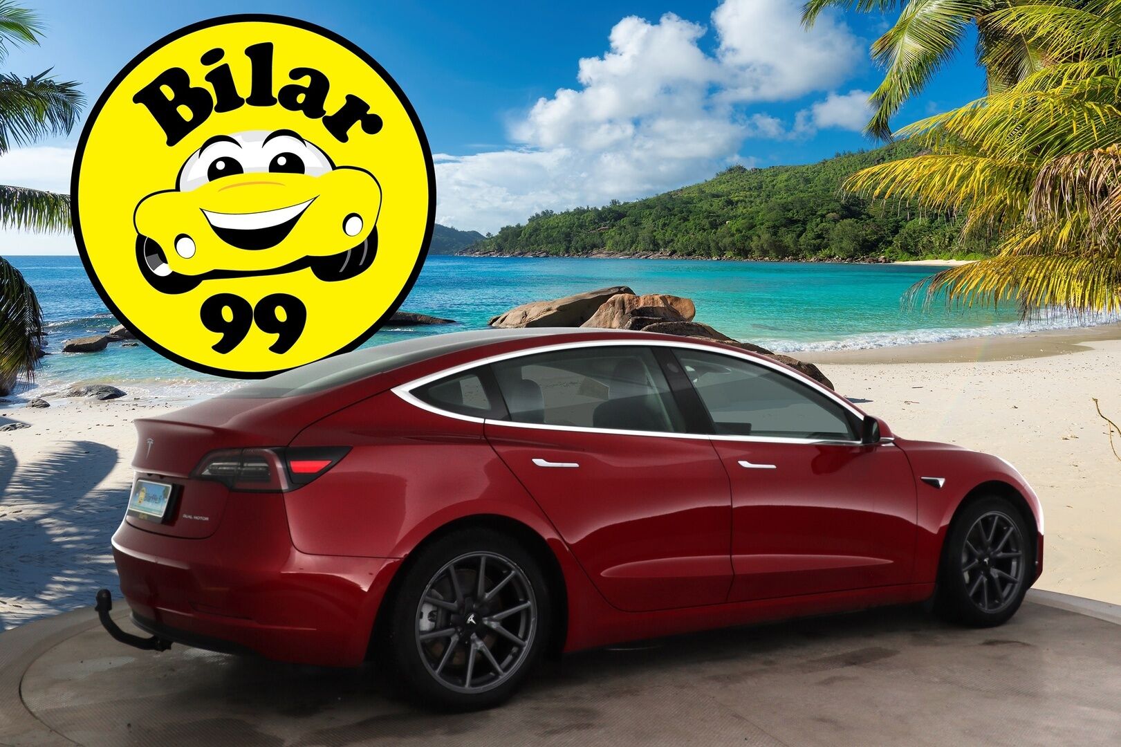 TESLA MODEL 3 2020 Long-Range Dual Motor AWD - Autopilot | Vetokoukku | Premium Audio | Lasikatto | Nahkasisusta 