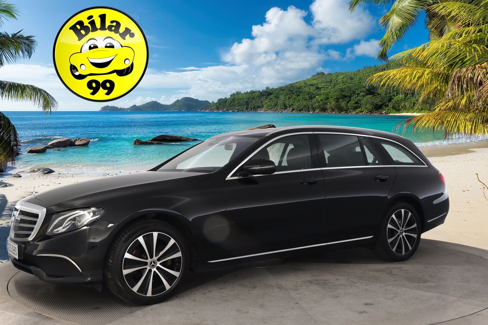 MERCEDES-BENZ E 2019 220 d 4Matic T A Premium Business *DTR+ / Burmester / Nahkapenkit Muistilla / P.Kamera / Apple&Android* - *Juuri huollettu / 2x renkaat & vanteet*