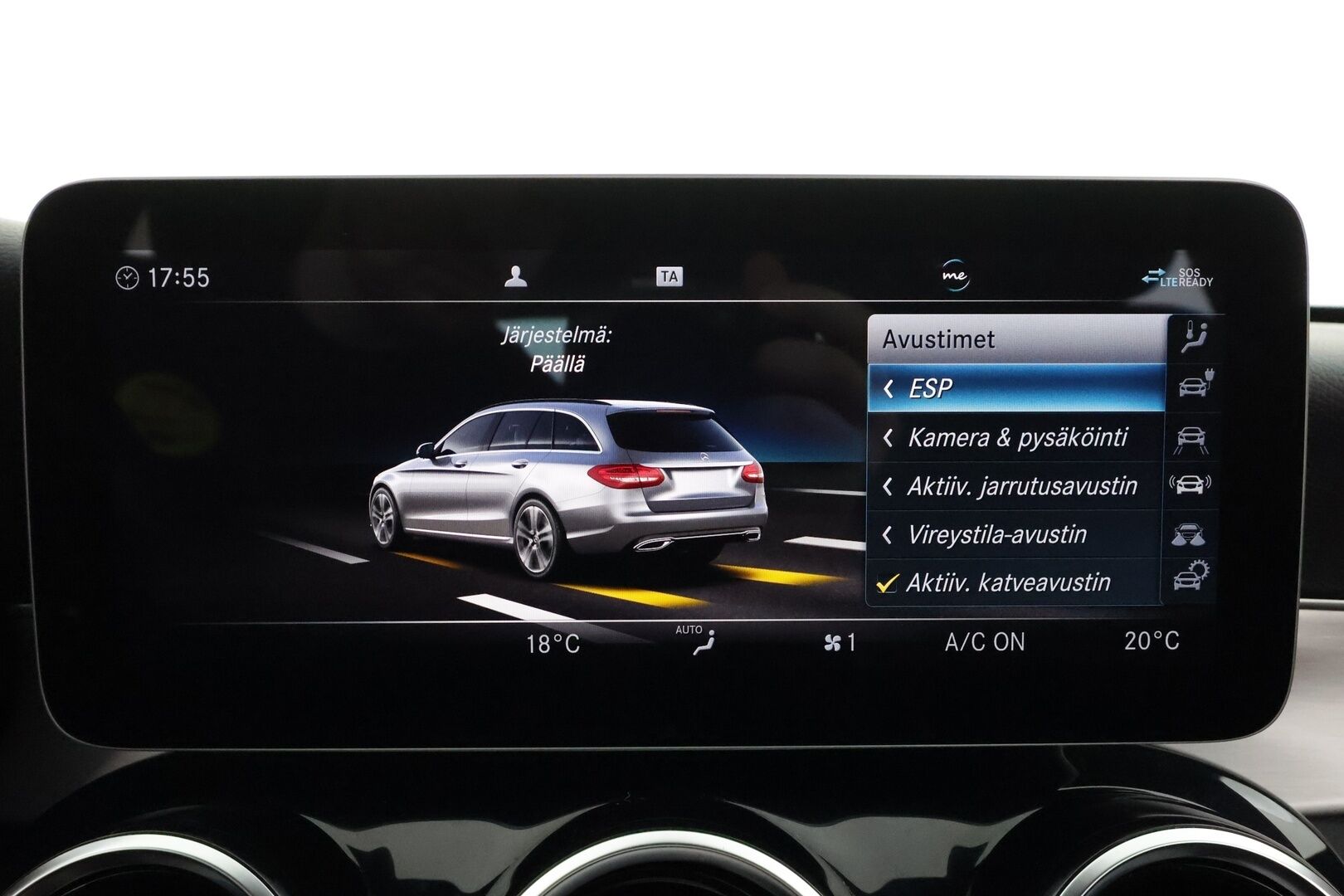 MERCEDES-BENZ C 2020 300 de T A Business AMG Edition EQ Power * Distronic+ / Multibeam LED / Peruutuskamera / Vetokoukku / Navi / Sporttipenkit - Akku kuntotarkastettu / Nahka-Alcantara / Juuri tullut Tampereelle!