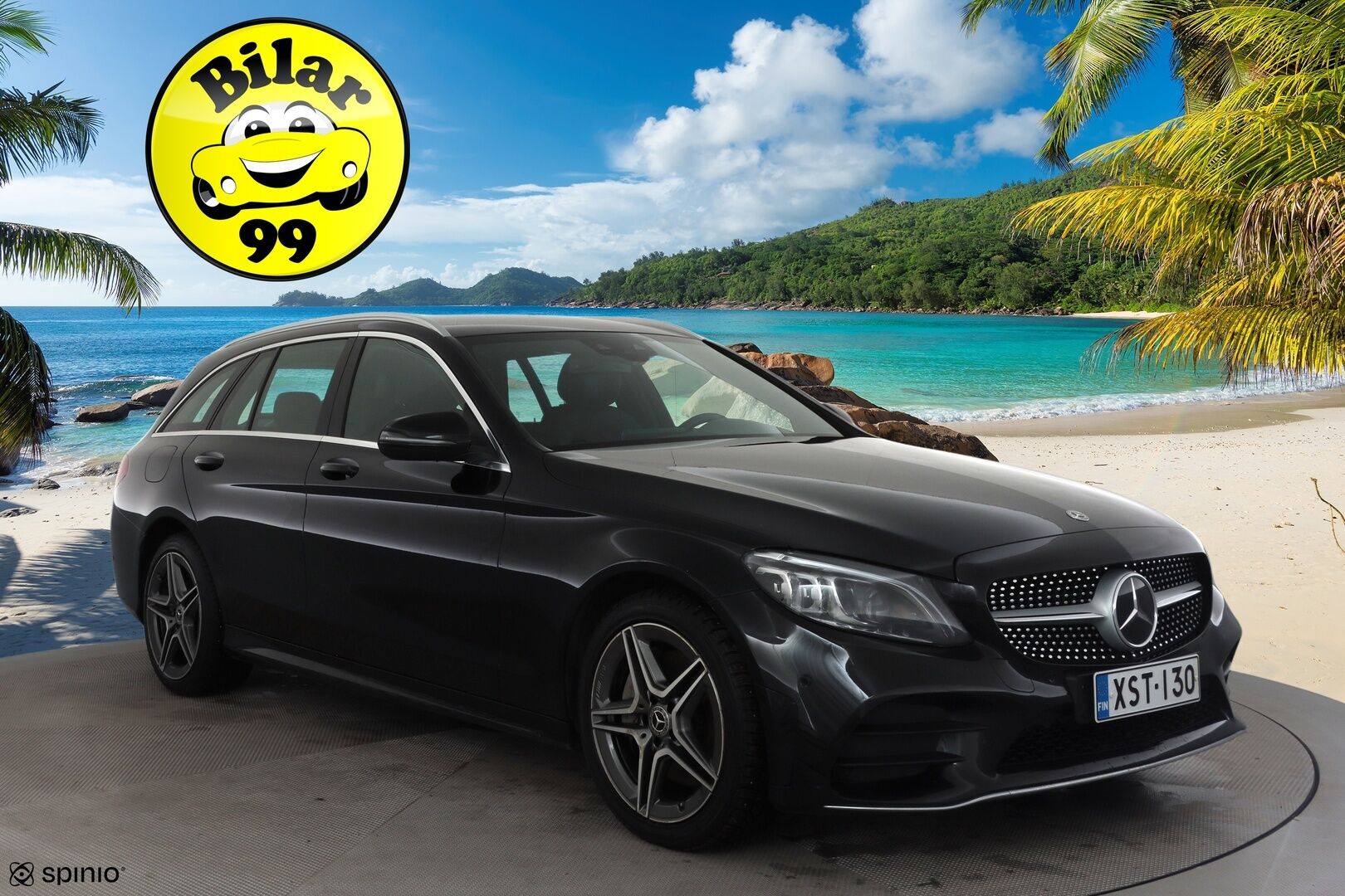 MERCEDES-BENZ C 2020 300 de T A Business AMG Edition EQ Power * Distronic+ / Multibeam LED / Peruutuskamera / Vetokoukku / Navi / Sporttipenkit - Akku kuntotarkastettu / Nahka-Alcantara / Juuri tullut Tampereelle! - HULLUT AVAJAISHULINAT KORKOTARJOUS 3,29 %