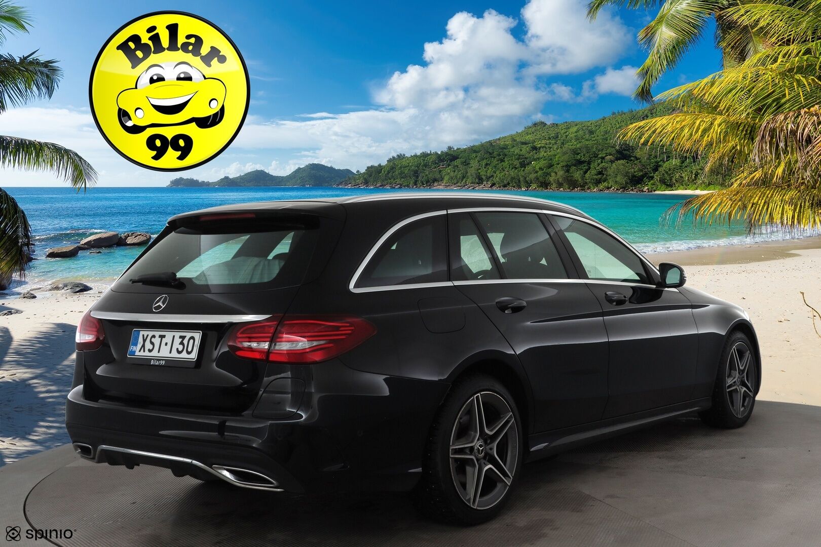 MERCEDES-BENZ C 2020 300 de T A Business AMG Edition EQ Power * Distronic+ / Multibeam LED / Peruutuskamera / Vetokoukku / Navi / Sporttipenkit - Akku kuntotarkastettu / Nahka-Alcantara / Juuri tullut Tampereelle!