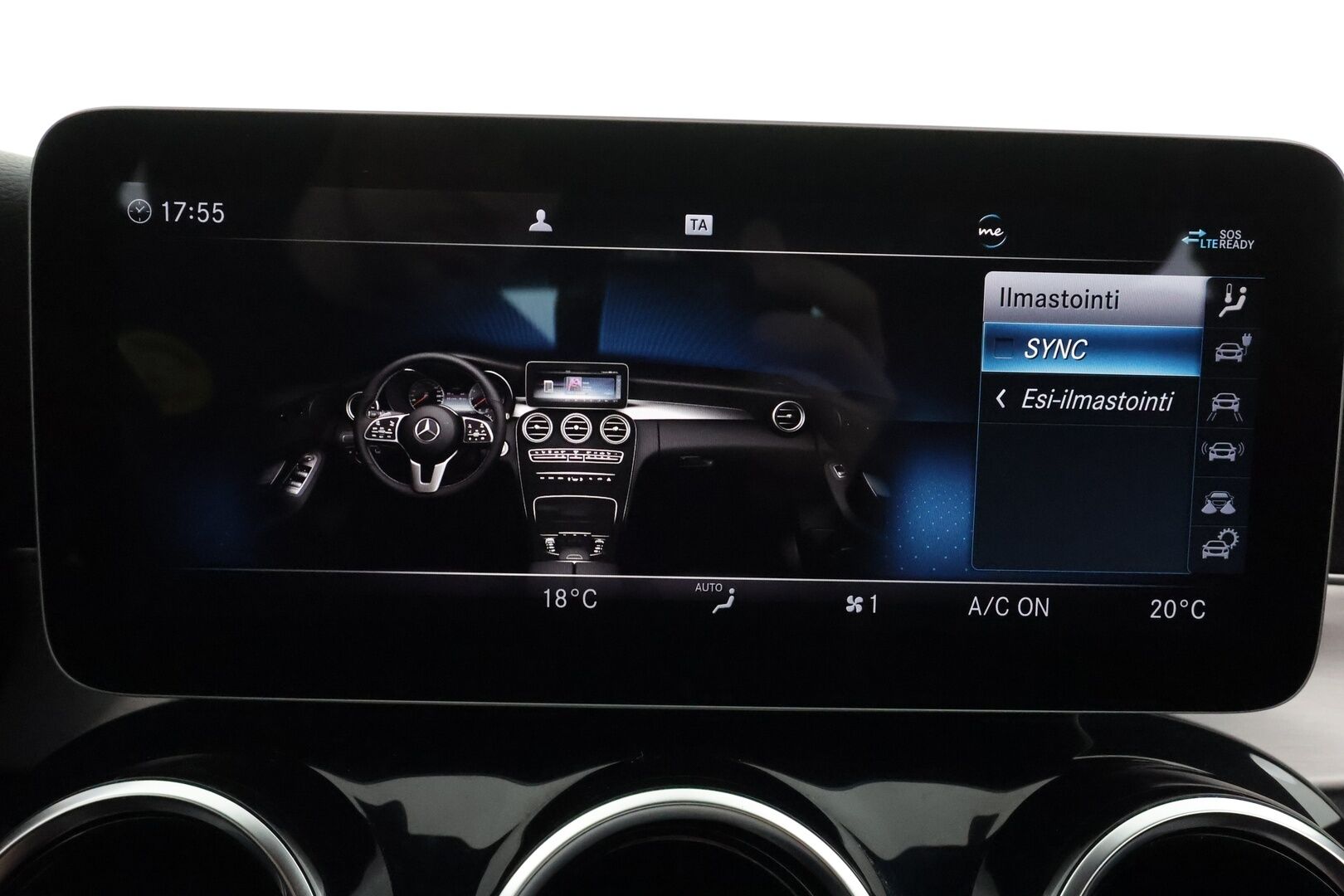 MERCEDES-BENZ C 2020 300 de T A Business AMG Edition EQ Power * Distronic+ / Multibeam LED / Peruutuskamera / Vetokoukku / Navi / Sporttipenkit - Akku kuntotarkastettu / Nahka-Alcantara / Juuri tullut Tampereelle!