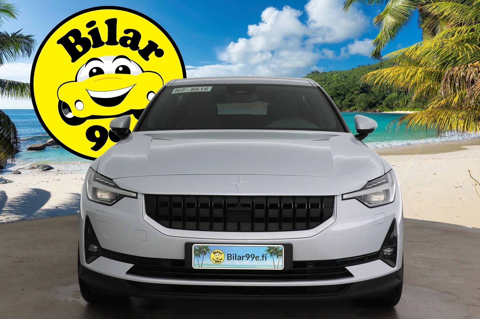 POLESTAR 2 2021 Long Range Dual Motor, 300kW, 78kWh / Pilot&Plus Paketti / Adapt.Vakkari / 360° Kamera / Harman&Kardon / Lasikatto / KeylessGo* - Merkkihuollettu / 2x Polestar Aluvanteet!