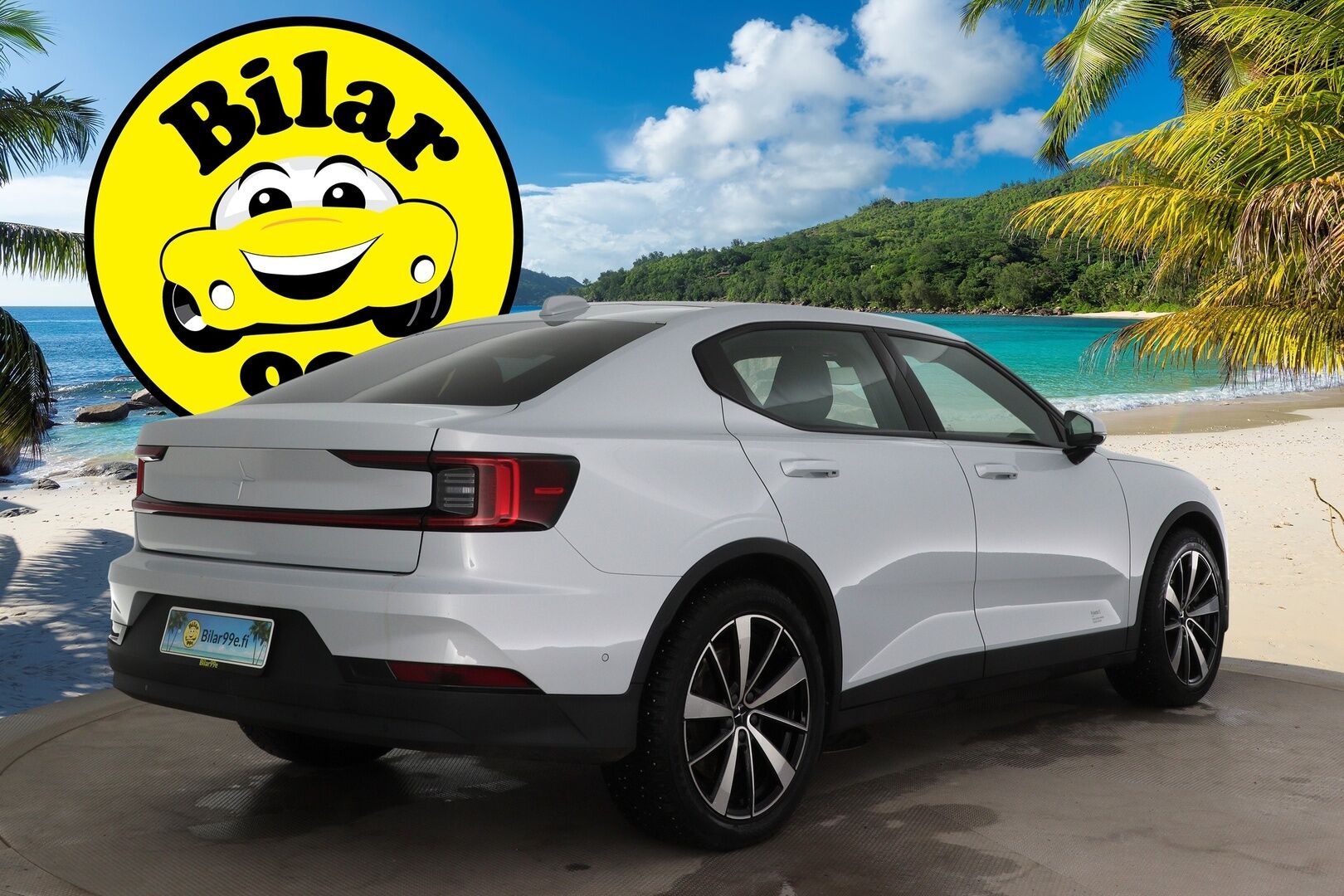 POLESTAR 2 2021 Long Range Dual Motor, 300kW, 78kWh / Pilot&Plus Paketti / Adapt.Vakkari / 360° Kamera / Harman&Kardon / Lasikatto / KeylessGo* - Merkkihuollettu / 2x Polestar Aluvanteet!