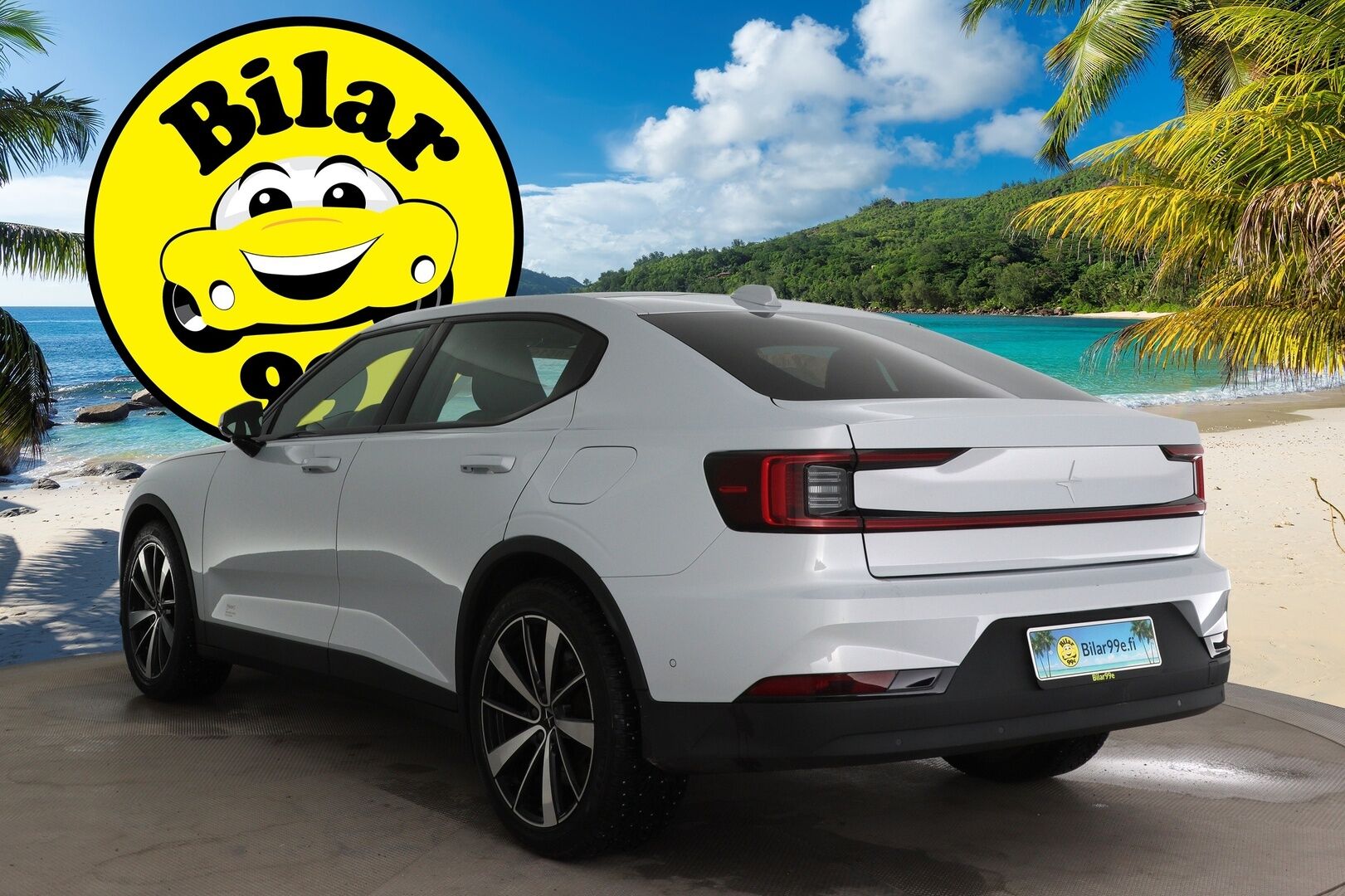 POLESTAR 2 2021 Long Range Dual Motor, 300kW, 78kWh / Pilot&Plus Paketti / Adapt.Vakkari / 360° Kamera / Harman&Kardon / Lasikatto / KeylessGo* - Merkkihuollettu / 2x Polestar Aluvanteet!