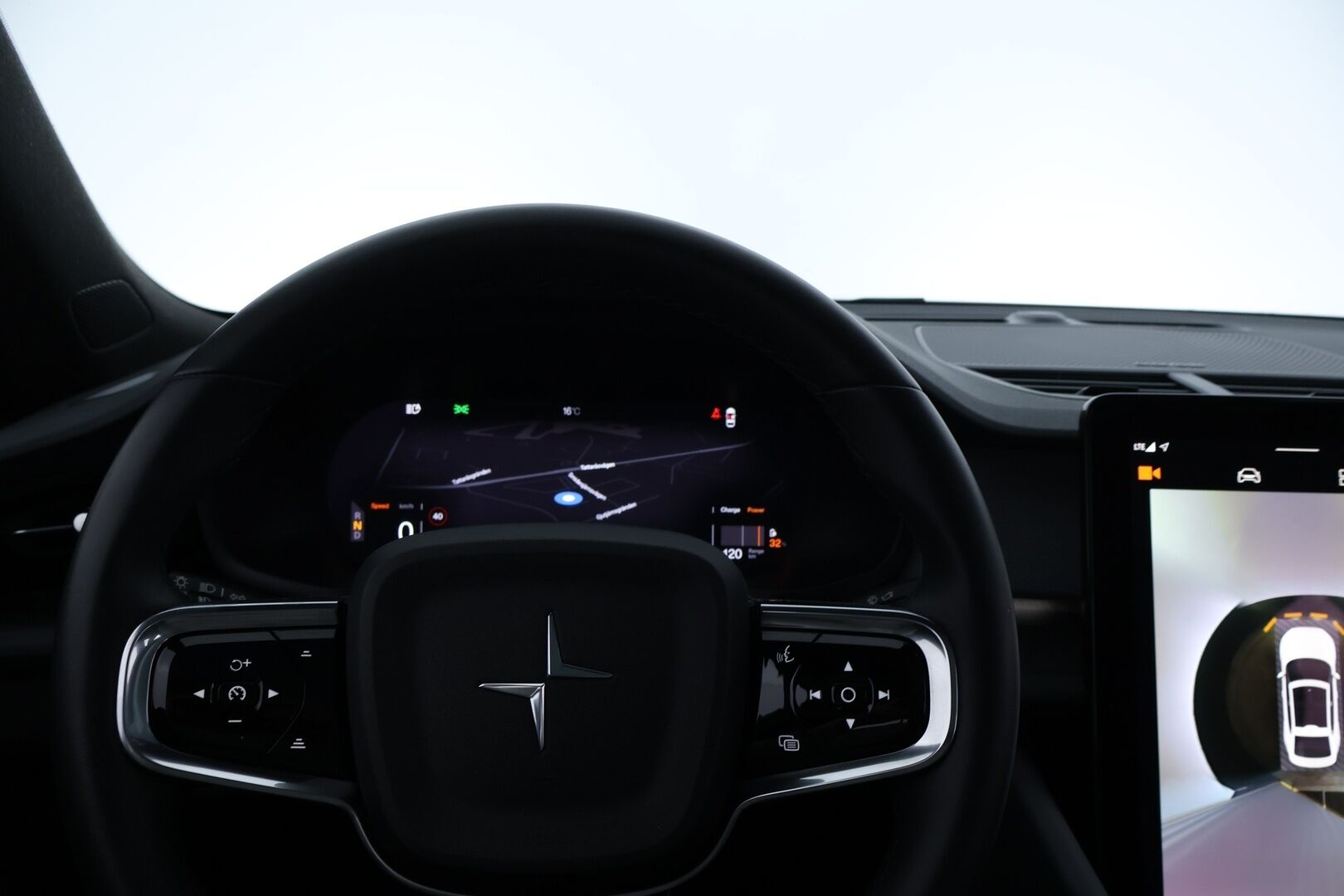 POLESTAR 2 2021 Long Range Dual Motor, 300kW, 78kWh / Pilot&Plus Paketti / Adapt.Vakkari / 360° Kamera / Harman&Kardon / Lasikatto / KeylessGo* - Merkkihuollettu / 2x Polestar Aluvanteet!