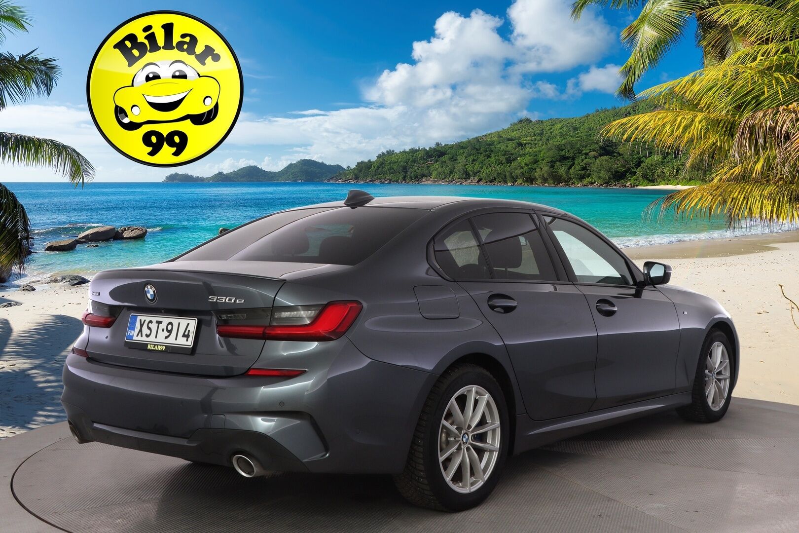 BMW 330 2021 G20 Sedan 330e xDrive* M Sport / Adapt.Vakkari / Hifit / Comfort Access / Peruutuskamera / Nahka-Alcantara * - HULLU BLACKWEEK KORKOTARJOUS 2,49%