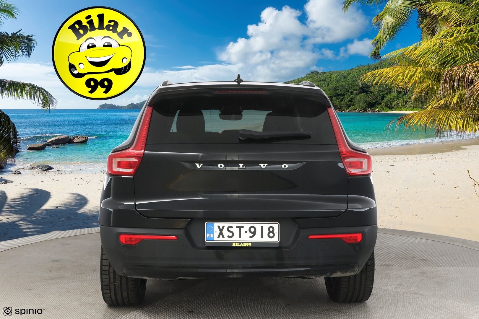 Volvo XC40 2021 Recharge Pure Electric P8 AWD R-Design / Adapt.Vakkari / Lämpöpumppu / Koukku / Digimittaristo / KeylessGo / Ratinlämmitin - Kahdet hyvät renkaat!