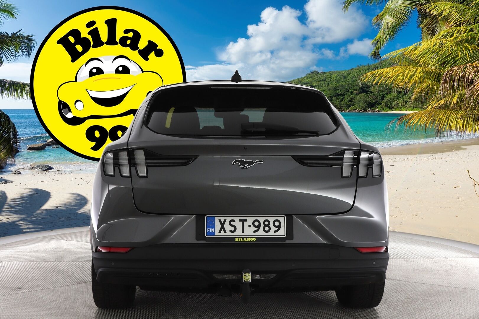 FORD MUSTANG MACH-E 2021 75kWh / Adapt.Vakkari / Lasikatto / B&O / 360° Kamera / Nahkasisusta / Muistipenkki / Koukku /