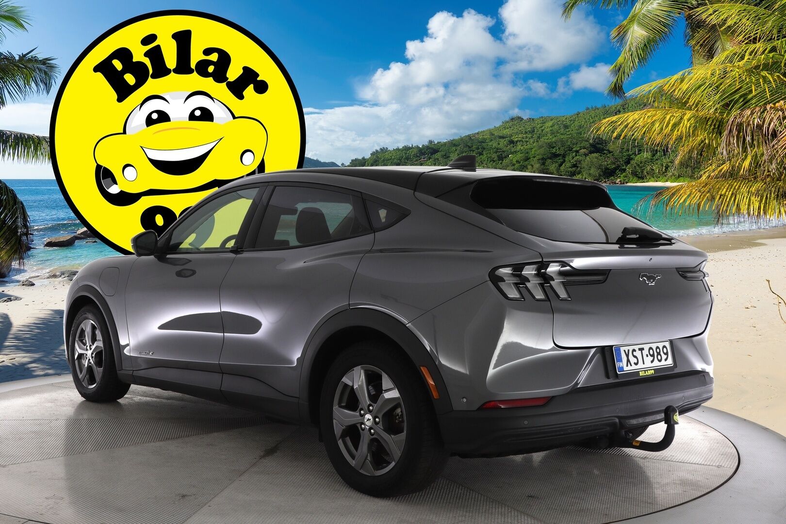 FORD MUSTANG MACH-E 2021 75kWh / Adapt.Vakkari / Lasikatto / B&O / 360° Kamera / Nahkasisusta / Muistipenkki / Koukku /