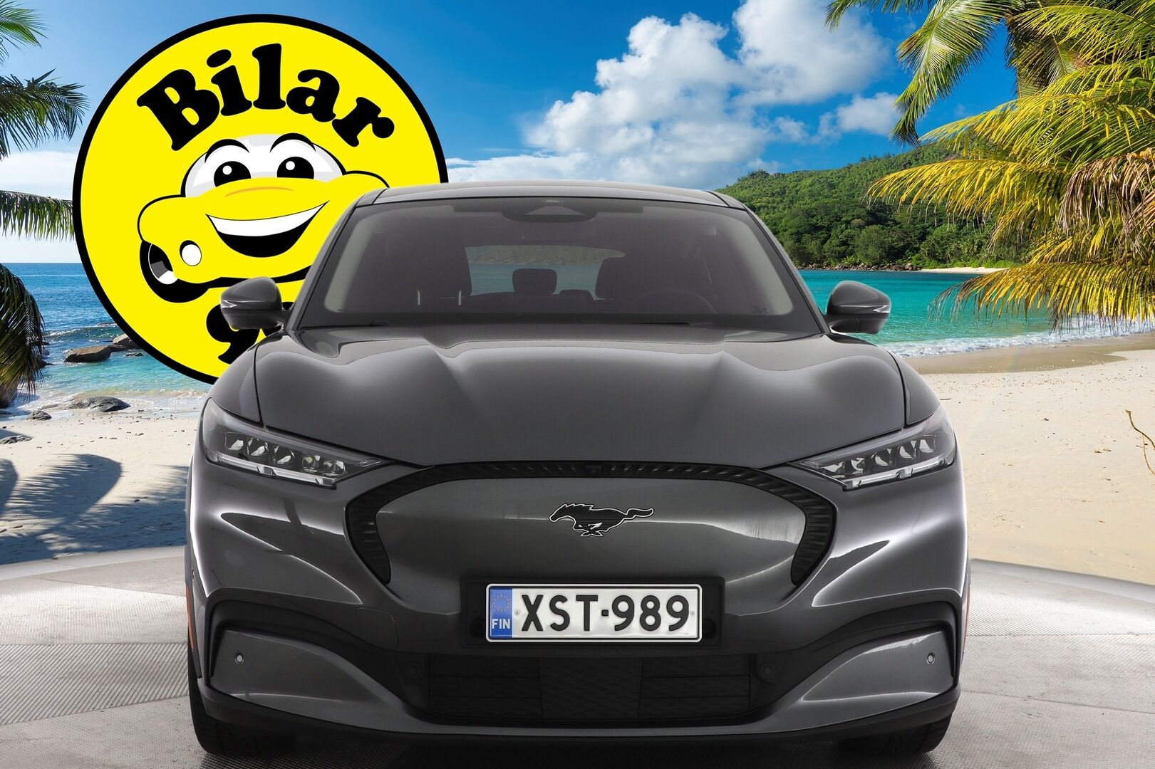 FORD MUSTANG MACH-E 2021 75kWh / Adapt.Vakkari / Lasikatto / B&O / 360° Kamera / Nahkasisusta / Muistipenkki / Koukku /