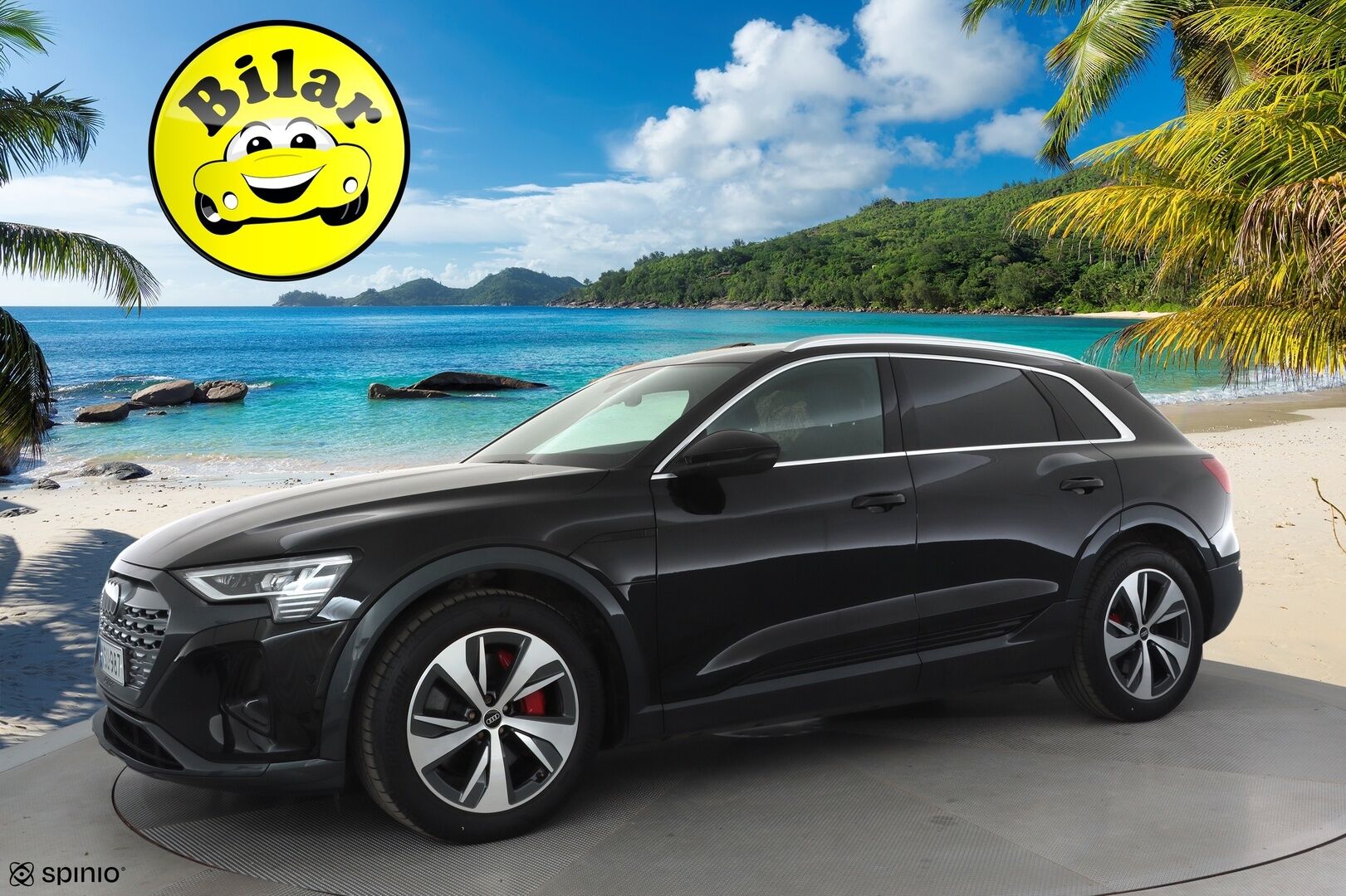 Audi Q8 e-tron 2024 50 quattro Launch Edition - | ACC | Lisälämmitin | Koukku | Ilma-Alusta | Matrix-LED | HUD | Muistipenkki | Keyless | Apple&Android | Merkkihuollettu | Kahdet Renkaat |