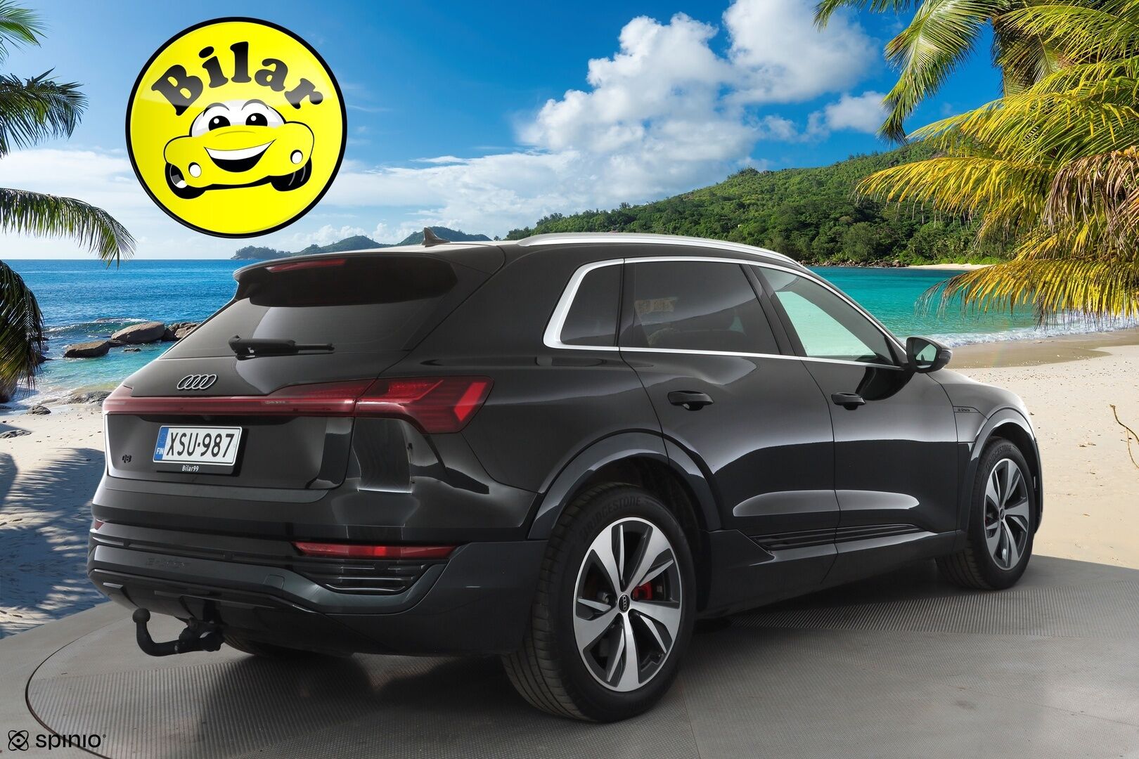 Audi Q8 e-tron 2024 50 quattro Launch Edition - | ACC | Lisälämmitin | Koukku | Ilma-Alusta | Matrix-LED | HUD | Muistipenkki | Keyless | Apple&Android | Merkkihuollettu | Kahdet Renkaat |