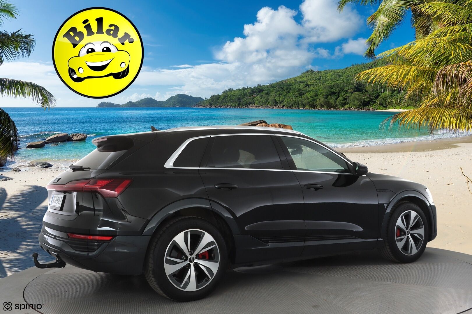 Audi Q8 e-tron 2024 50 quattro Launch Edition - | ACC | Lisälämmitin | Koukku | Ilma-Alusta | Matrix-LED | HUD | Muistipenkki | Keyless | Apple&Android | Merkkihuollettu | Kahdet Renkaat |